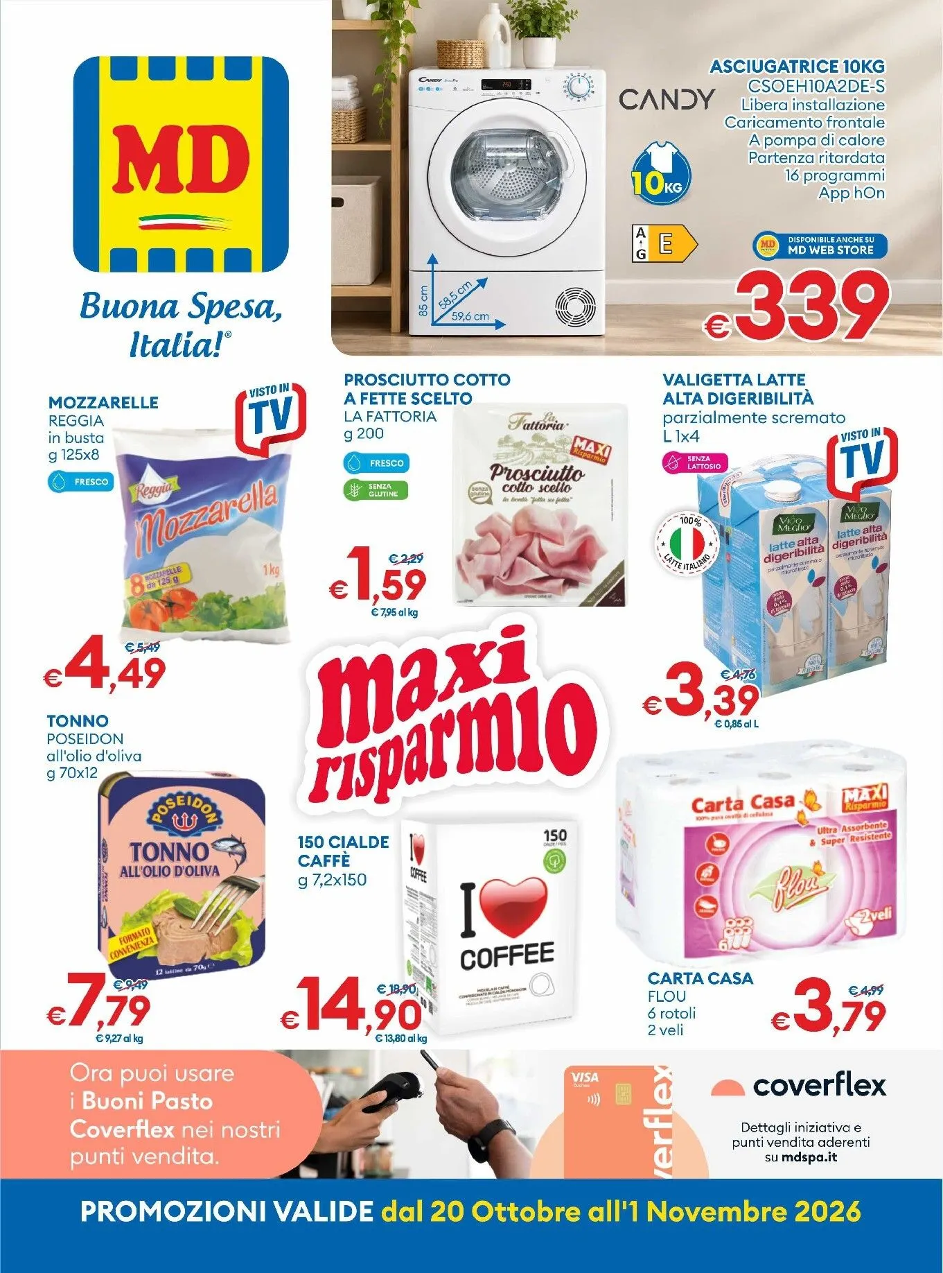 MD Promociones da 20 ottobre a 1 novembre di 2026 - Pagina del volantino 1
