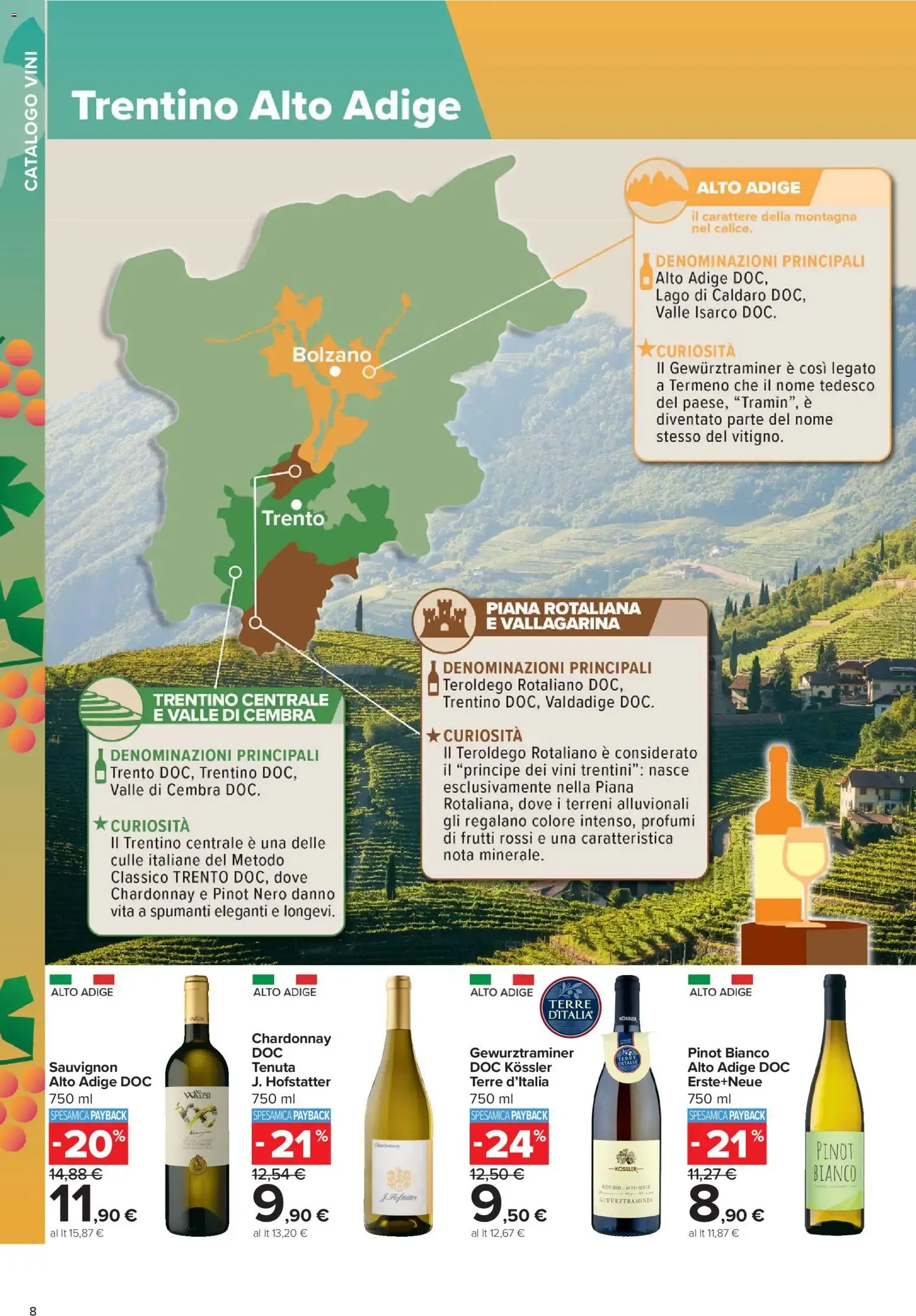Carrefour market CATALOGO VINI DALLA TERRA AL CALICE da 5 ottobre a 8 novembre di 2026 - Pagina del volantino 8
