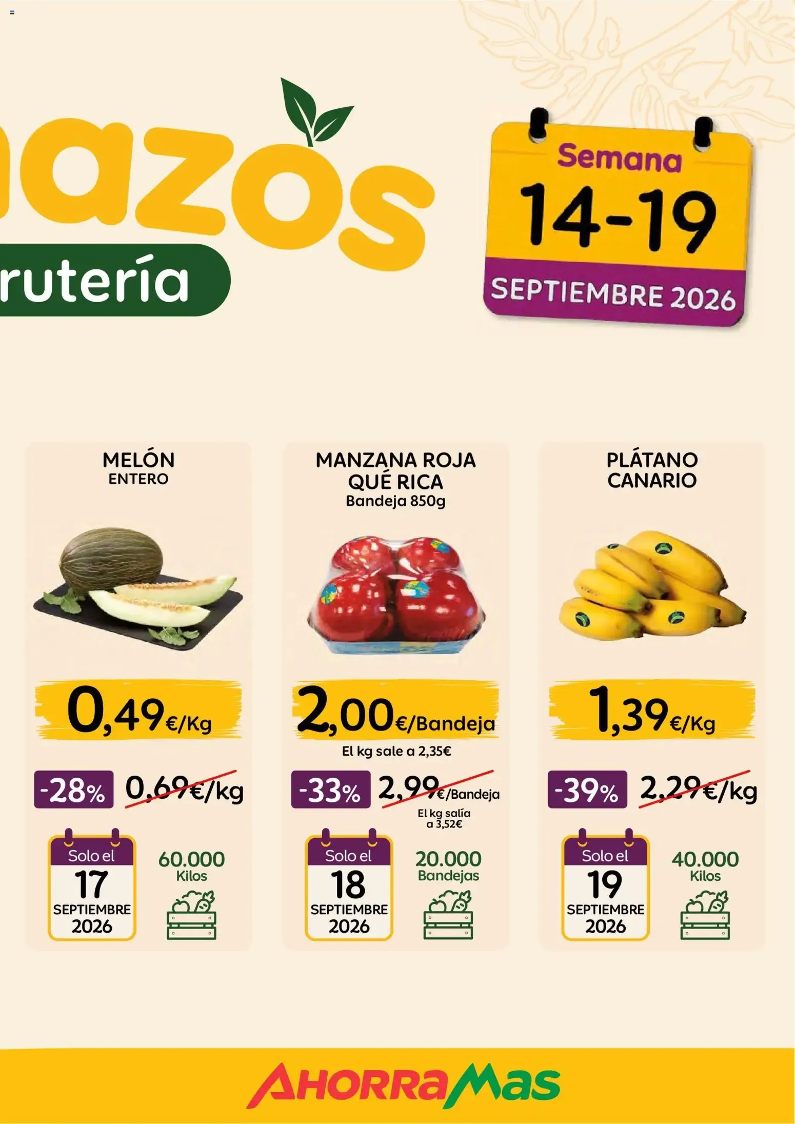 Catálogo de AhorraMas Rebajón de Precios 10 de septiembre al 16 de septiembre 2026 - Página 7