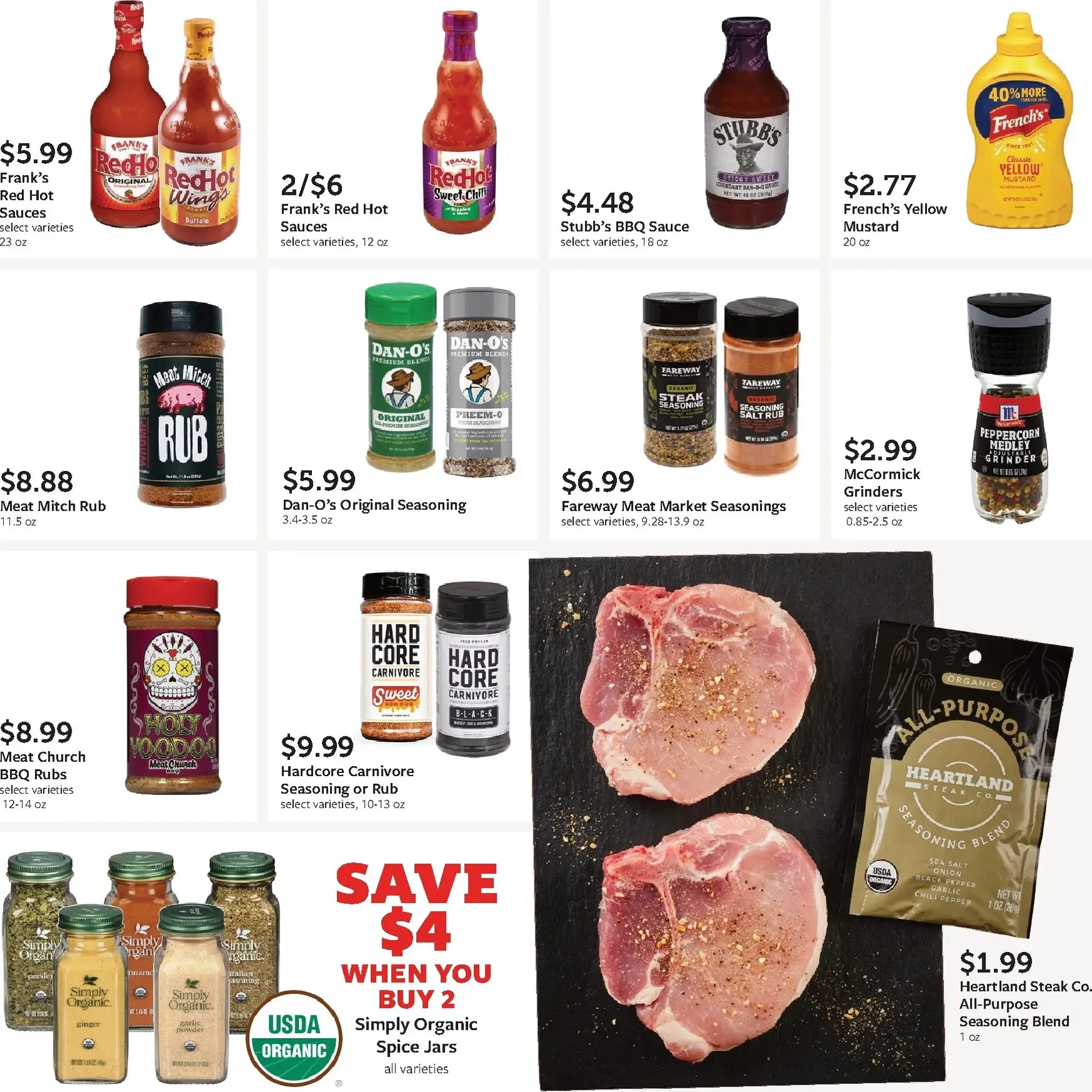 Weekly promotion Current Fareway - Score Big on Flavor leaflet valid from Monday 08/31/2026 to Saturday 09/26/2026 spanning from August 31 to September 26 2026 - Page 15 for Catalogue 365