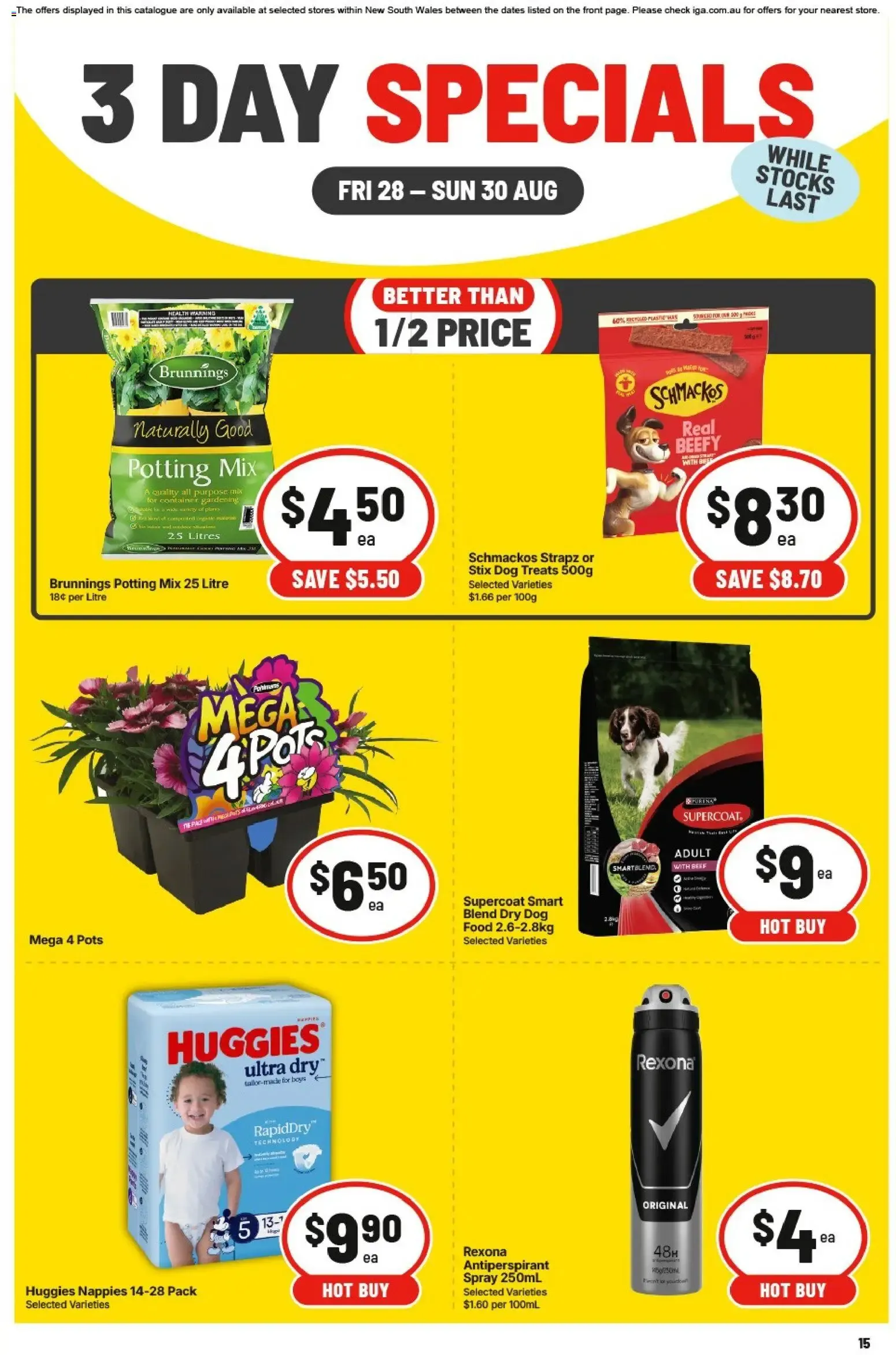 3 DAY SPECIALS - Catalogue valid from 28 August to 30 August 2026 - page 2