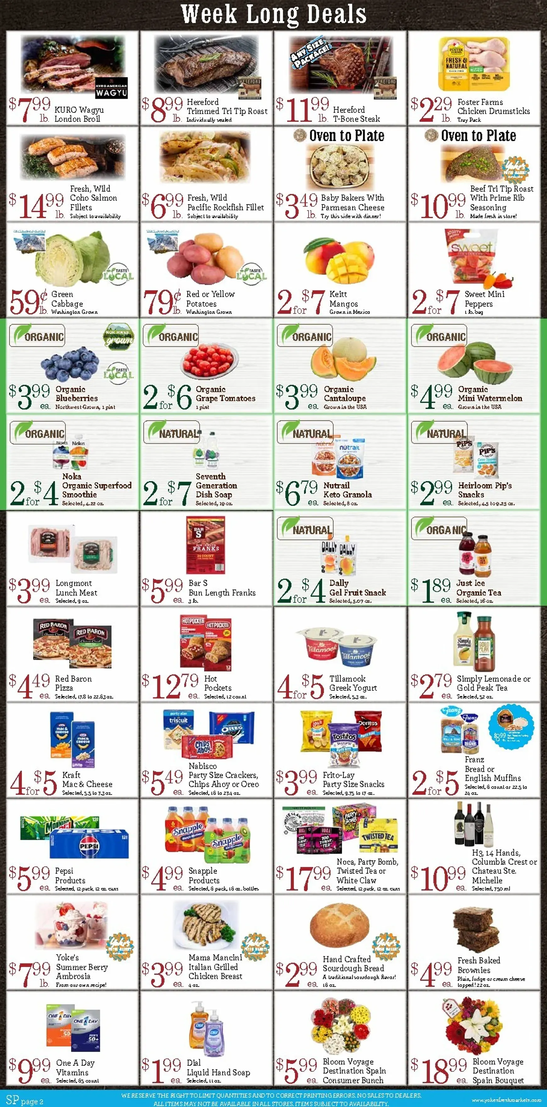 Weekly ad Current Yoke's leaflet valid from Wednesday 08/05/2026 to Tuesday 08/11/2026 from August 5 to August 11 2026 - Page 2