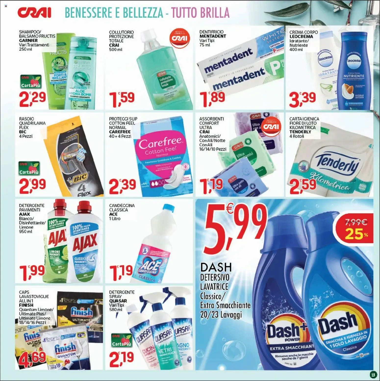 Nuovo CRAI volantino dal 20/08/2026 > offerte anteprima 🛍️ da 20 agosto a 2 settembre di 2026 - Pagina del volantino 13
