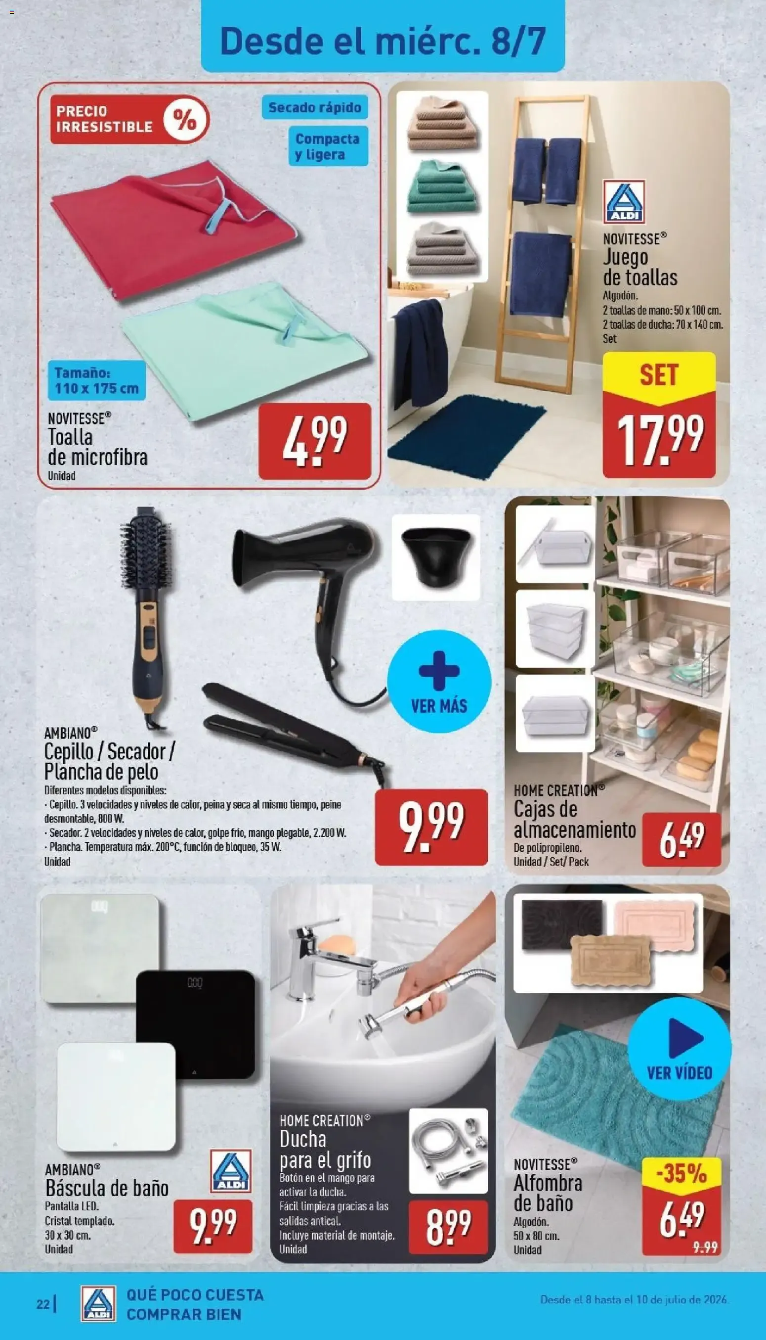 Catálogo de Un baño de frescura al mejor precio. 6 de julio al 12 de julio 2026 - Página 22