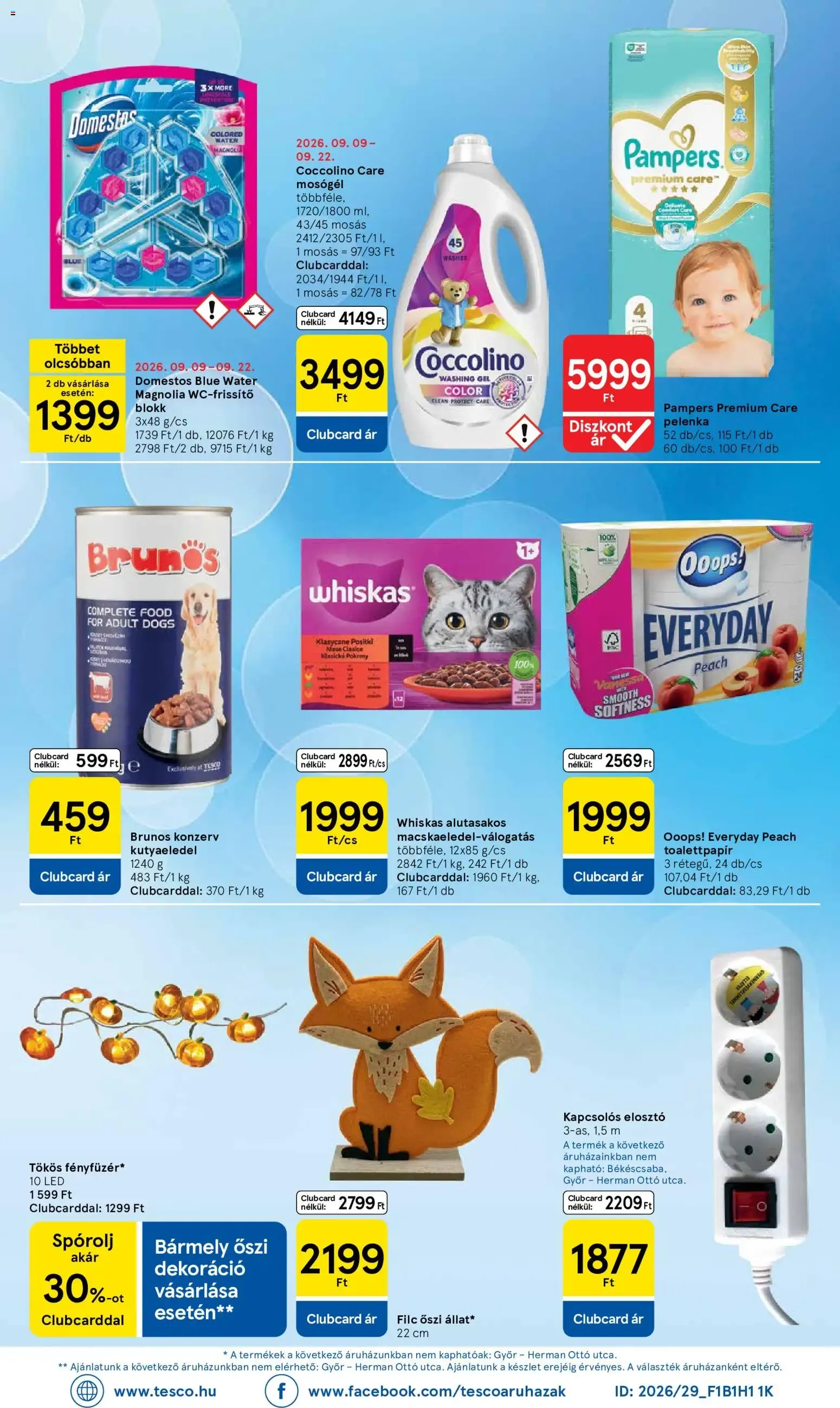 Katalógus TESCO szupermarket Nagybevásárlás olcsón. szeptember 17.-tól szeptember 23.-ig 2026. - Oldal 8