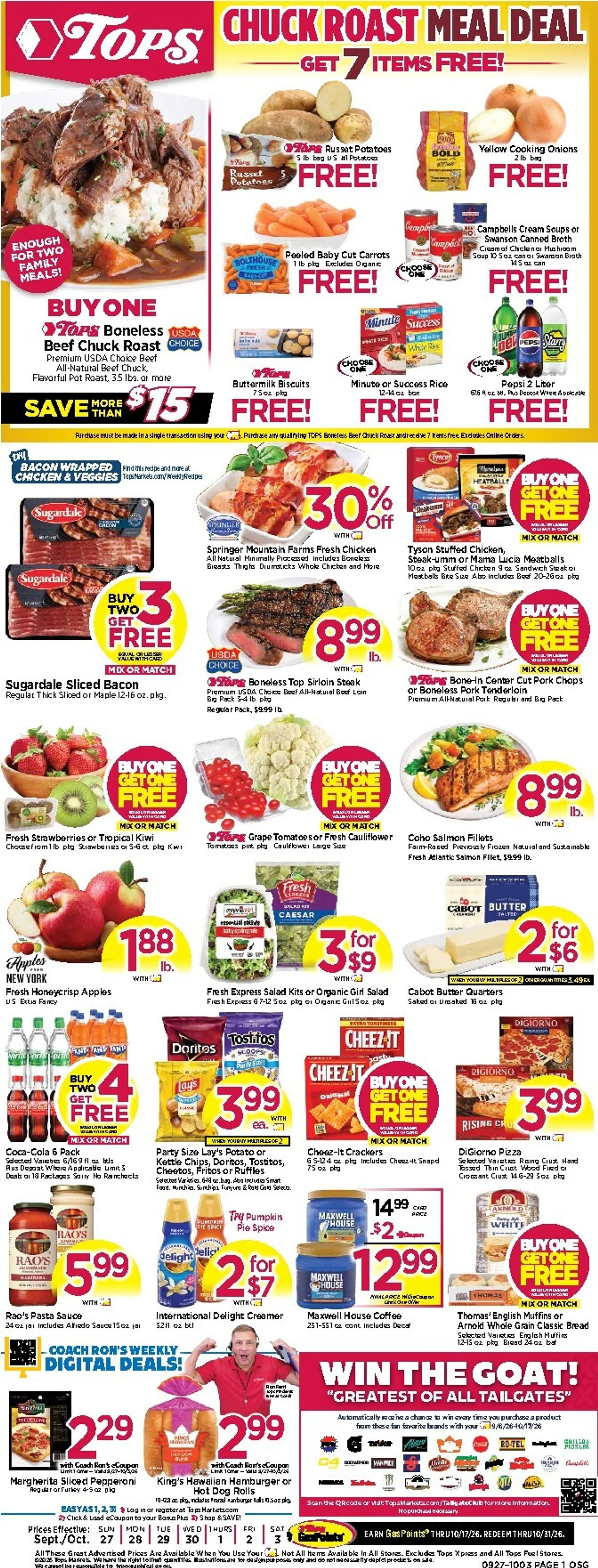 Weekly promotion My Tops Days spanning from September 27 to October 3 2026 - Page 3 for Catalogue 365