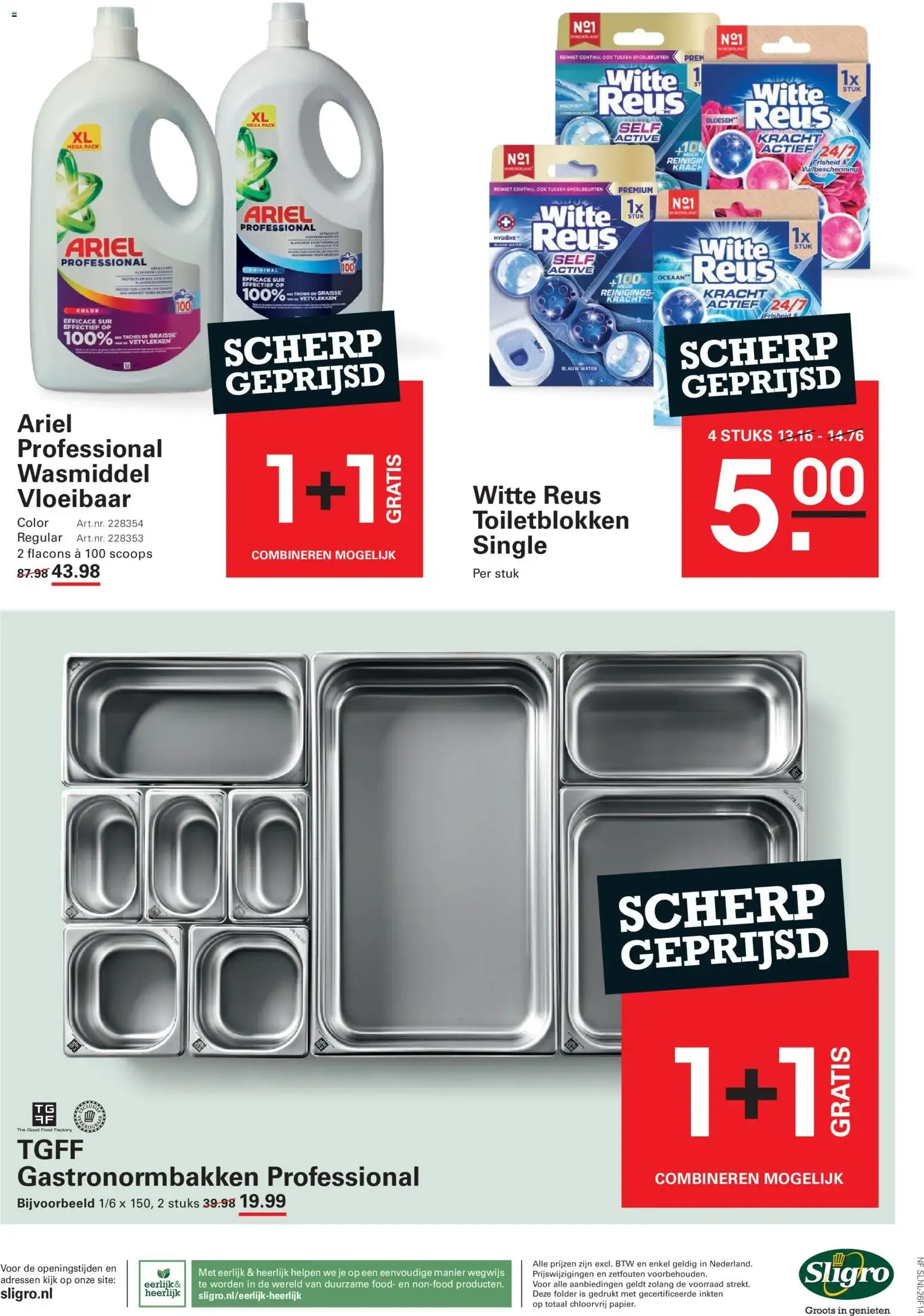 Sligro NON-FOOD van 15 oktober tot 26 oktober 2026 - Folder pagina 14