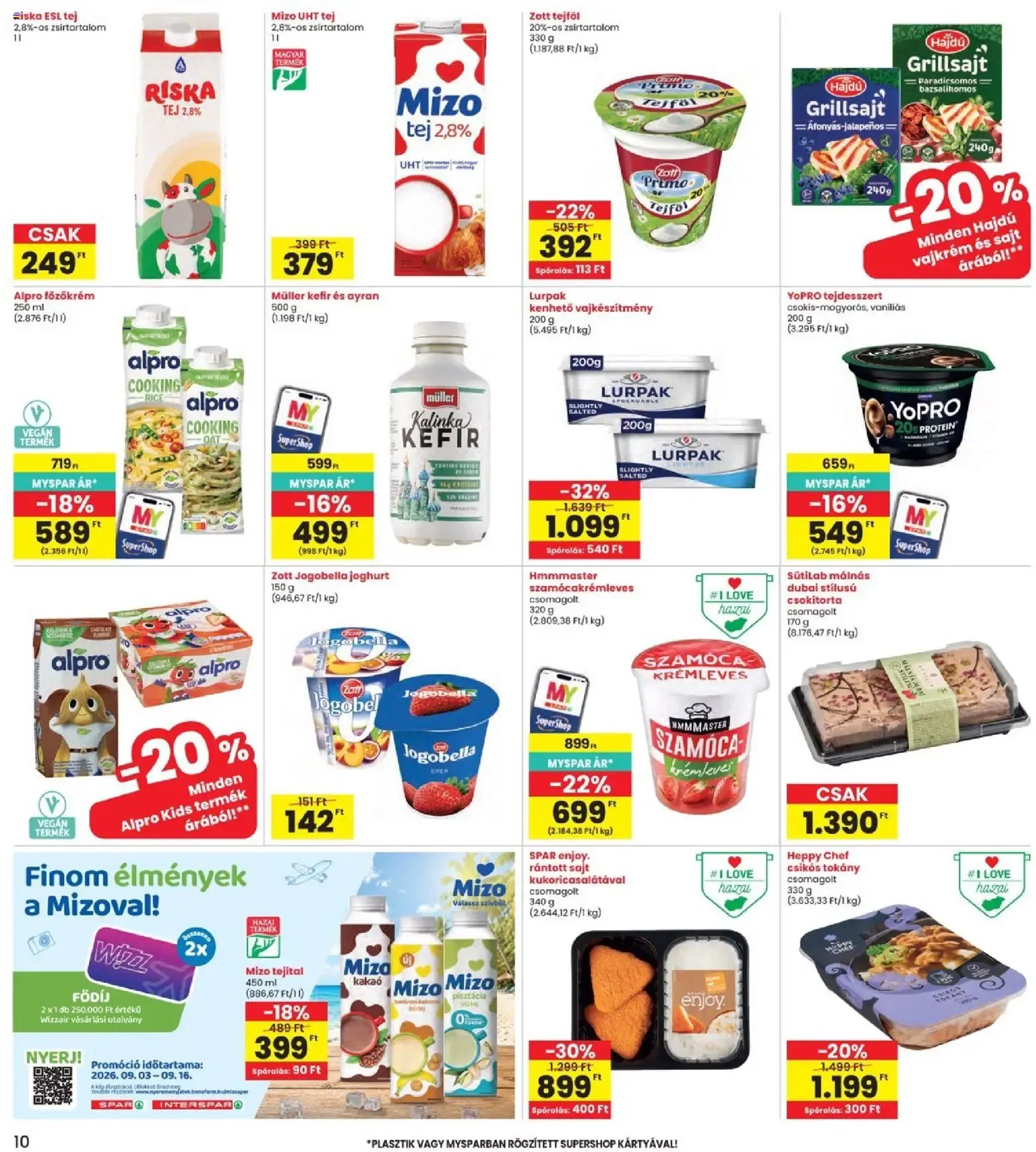 Katalógus Interspar Szülinapi szenzáció! szeptember 3.-tól szeptember 9.-ig 2026. - Oldal 10