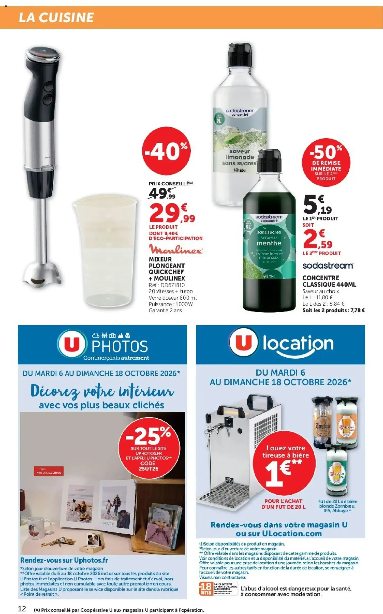 Super U - La Maison à prix bas à partir du 06/10/2026 - promo en ligne du 6 octobre au 18 octobre 2026 - Catalogue page 12