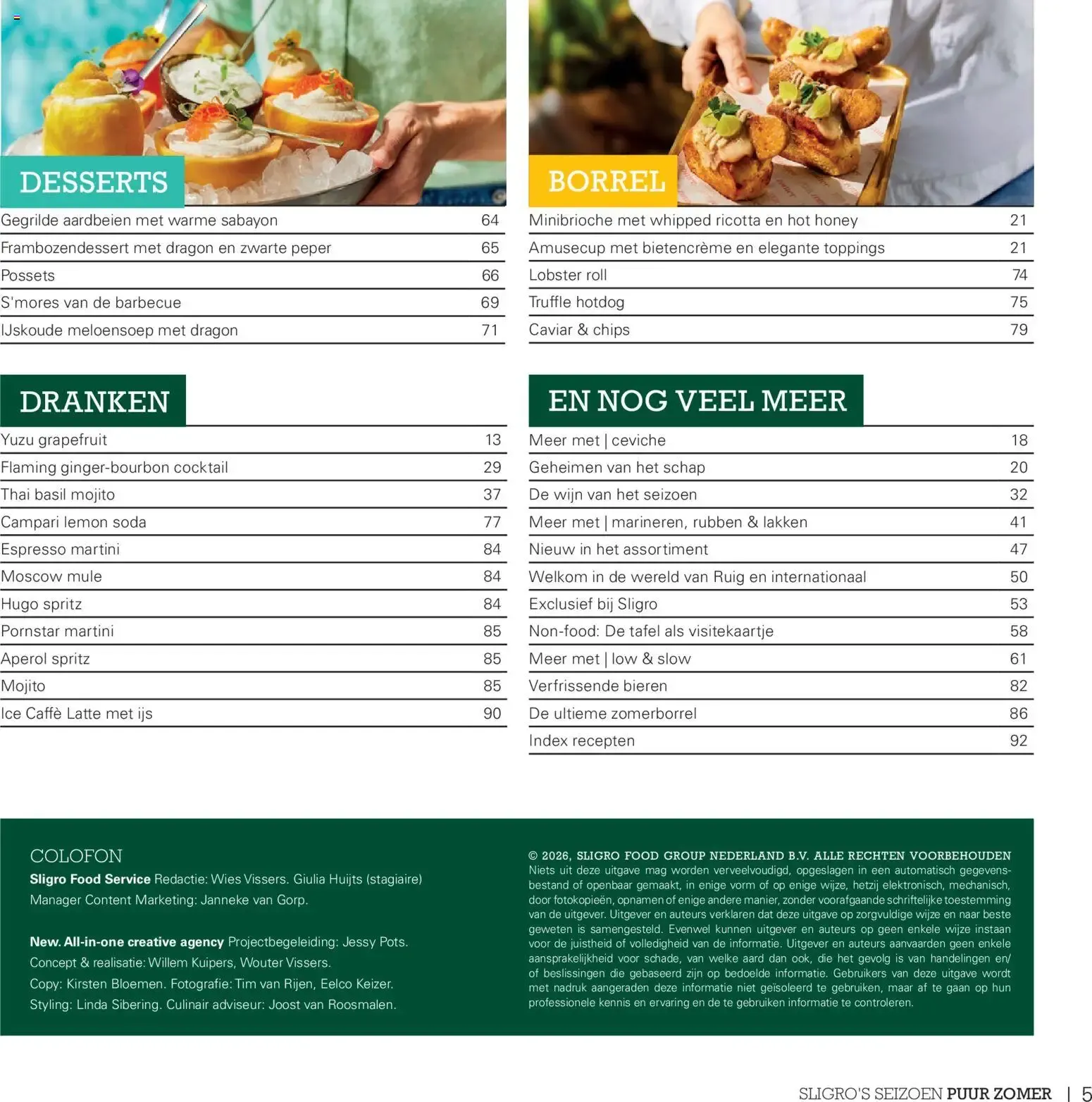 Sligro's Seizoen: Puur Zomer van 19 mei tot 31 augustus 2026 - Folder pagina 5