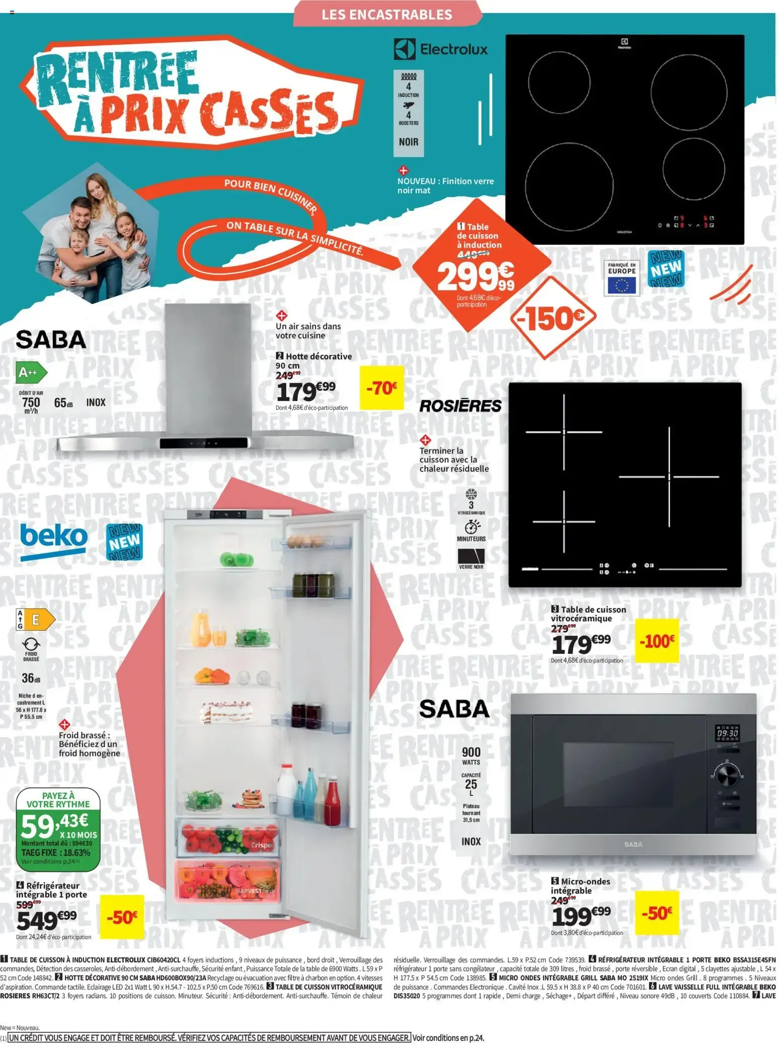 Conforama Rentrée à prix cassés à partir du 04/08/2026 - promo en ligne du 4 août au 24 août 2026 - Catalogue page 16