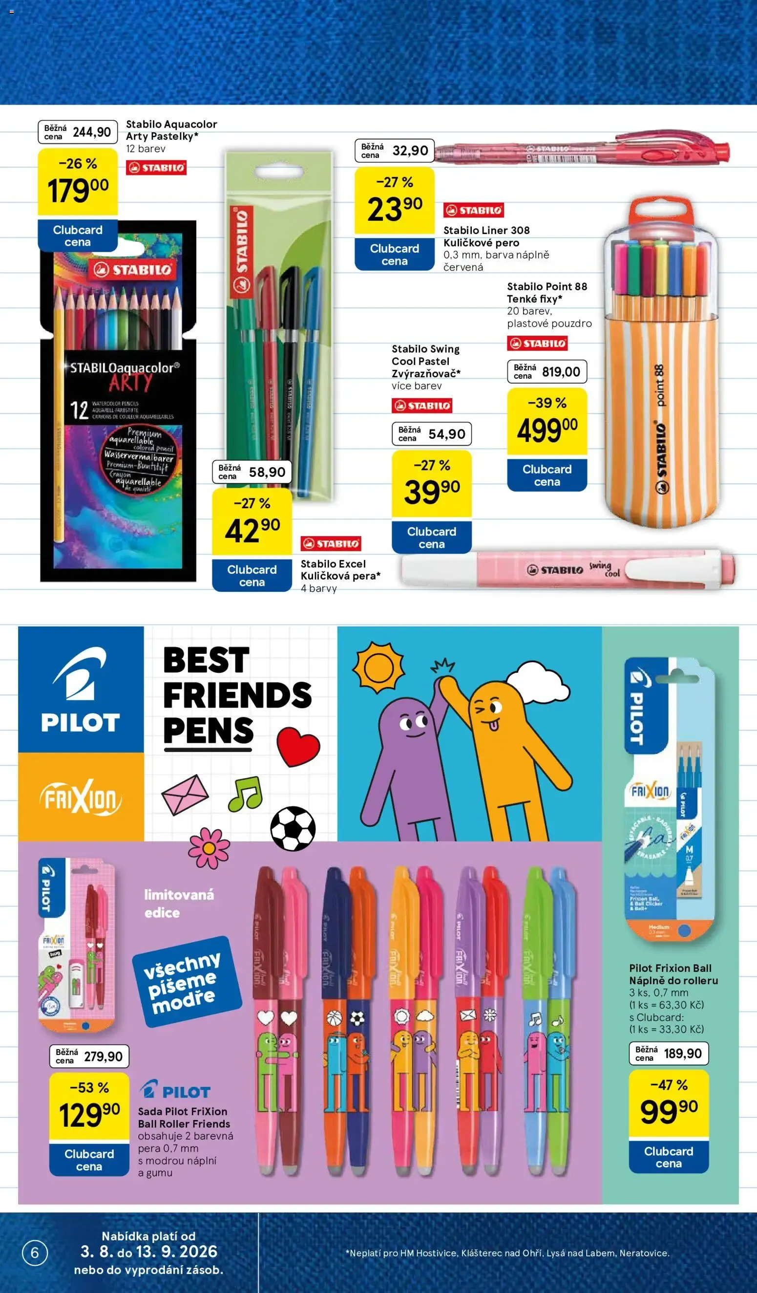 Tesco: Vše do školy - 3. srpna 13. září 2026 - Page 6
