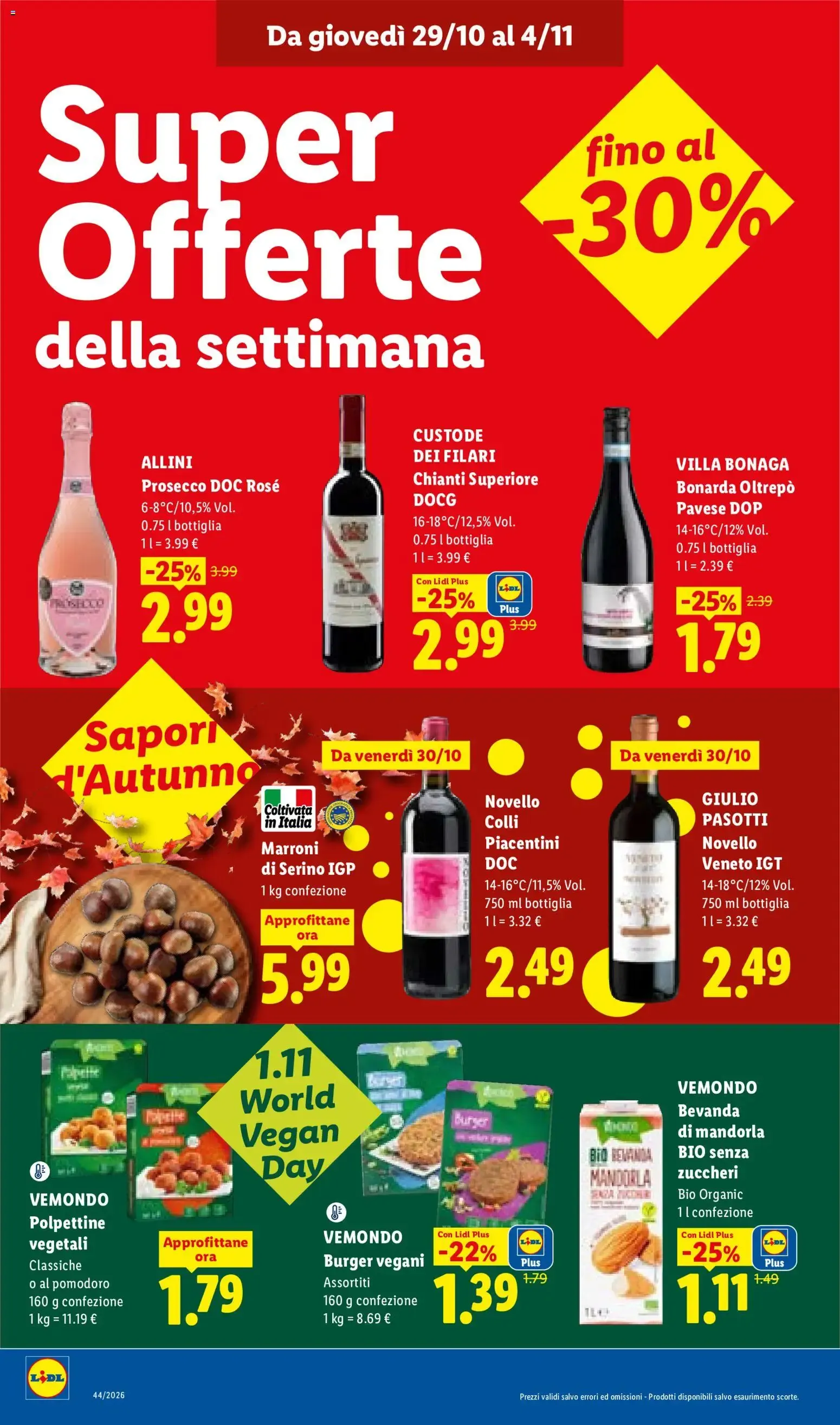 NUOVO LIDL volantino dal 29/10/2026 della prossima settimana da 29 ottobre a 4 novembre di 2026 - Pagina del volantino 12