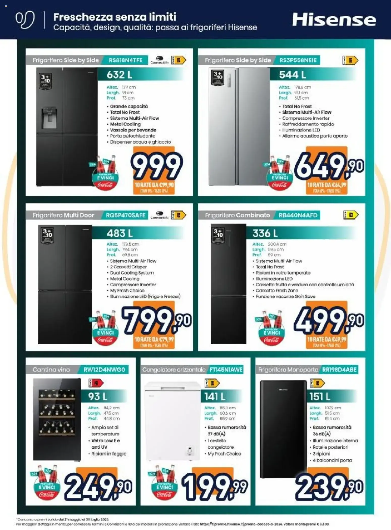 Nuovo Unieuro volantino Hisense dal 18/06/2026 > offerte anteprima 🛍️ da 18 giugno a 2 luglio di 2026 - Pagina del volantino 2