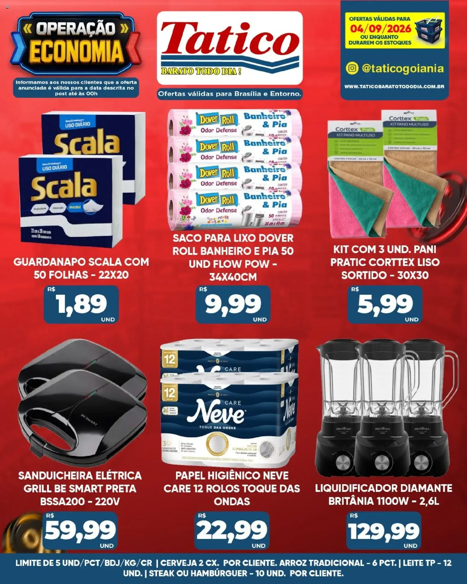 Encarte de Tatico ofertas do Dia de 04/09/2026 | Promoções Online 4 de setembro até 4 de setembro 2026 - Pagina 22