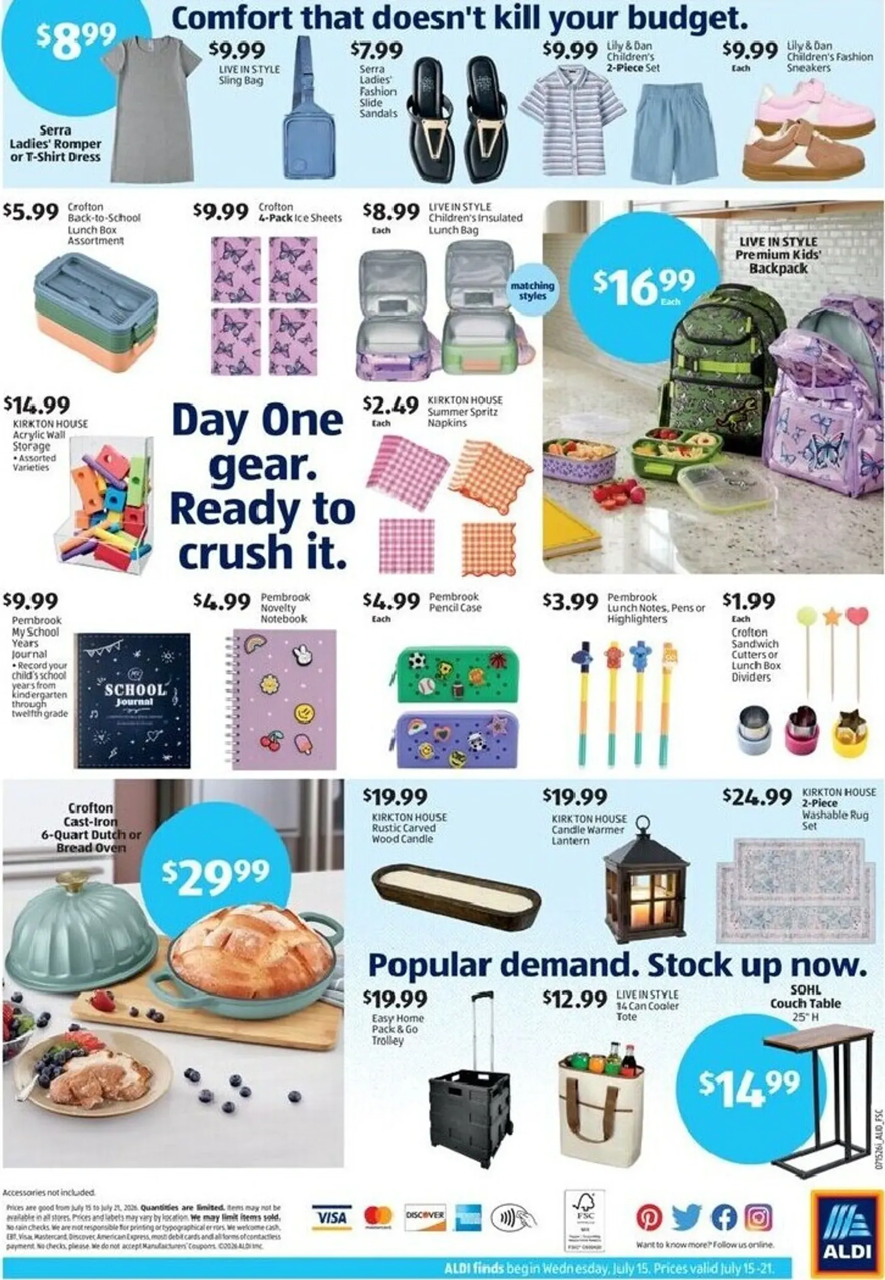 Weekly ad Current ALDI leaflet valid from Wednesday 07/15/2026 to Tuesday 07/21/2026 from July 15 to July 21 2026 - Page 4