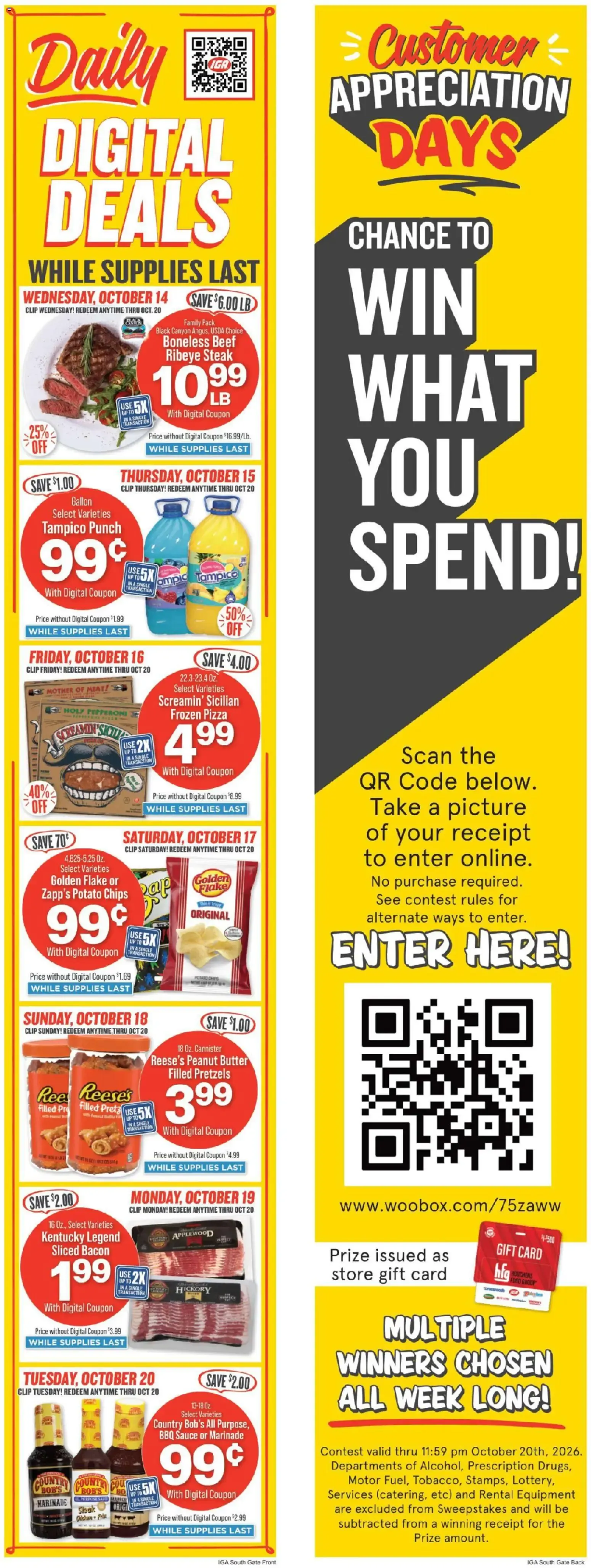 Weekly ad IGA Weekly Ad (10/14 - 10/20 2026) - Flyer from October 14 to October 20 2026 - Page 2