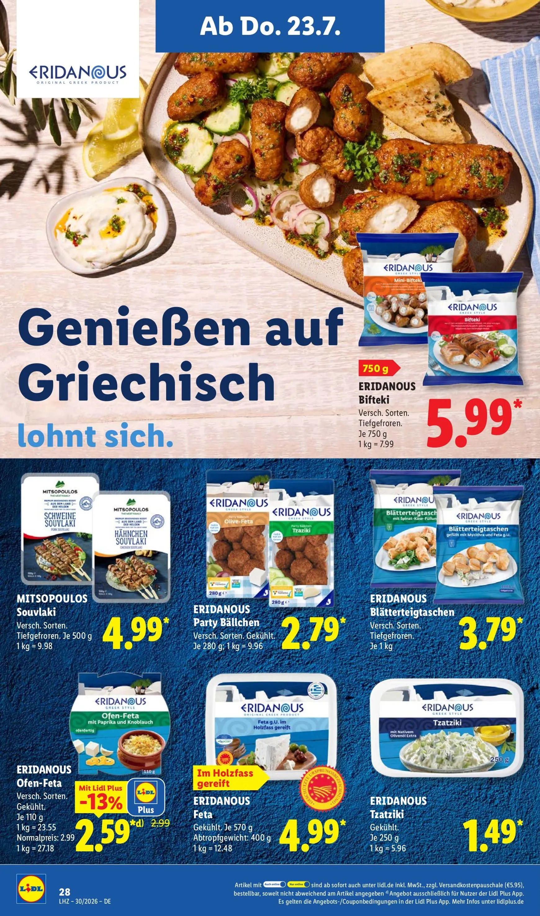 Lidl: Sparen beim Preisführer von 20. Juli bis 25. Juli 2026 - Prospekt seite 55