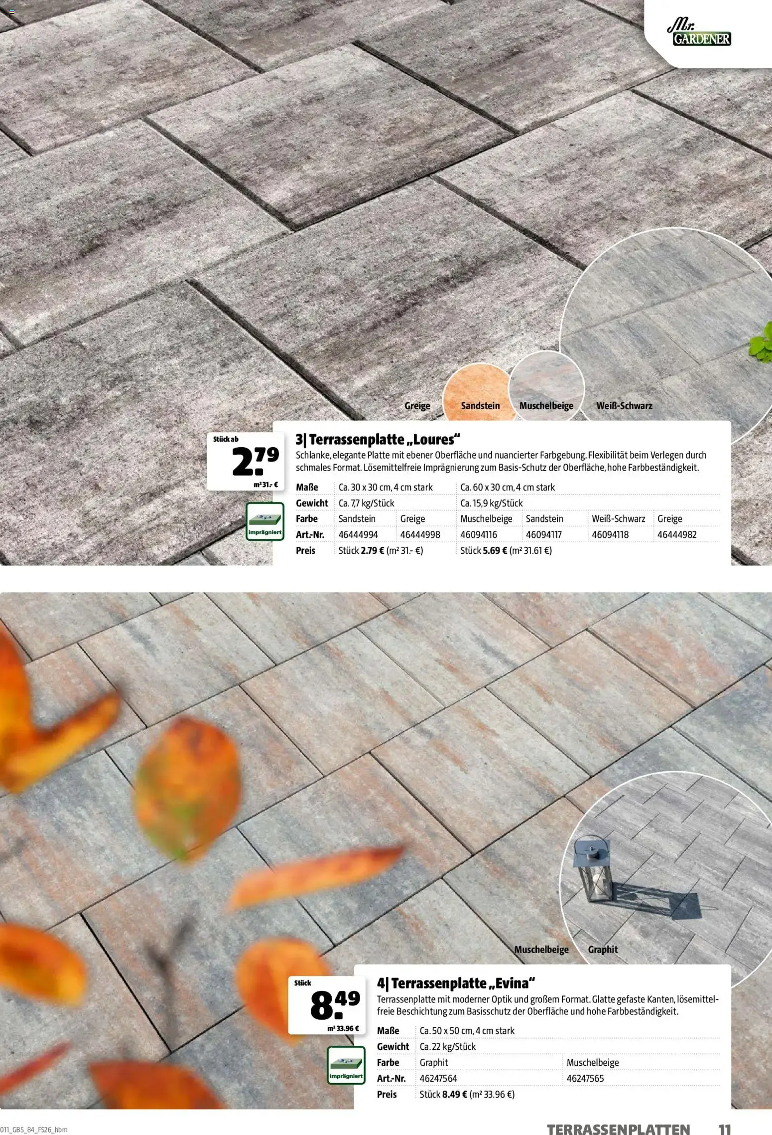 Hagebau Gartenbaustoffsortiment (ab 02.03.2026) zum Blättern von 2. März bis 31. Dezember 2026 - Prospekt seite 11