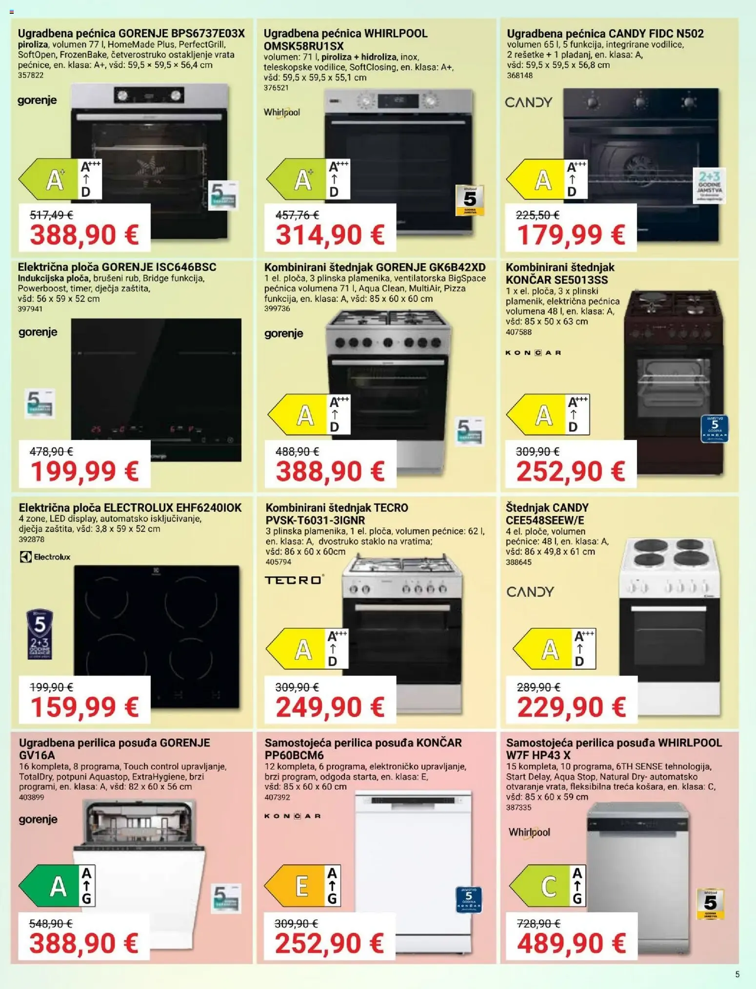 Katalog PEVEX Katalog od 24. rujna do 20. listopada 2026. - Pregled Stranica 5