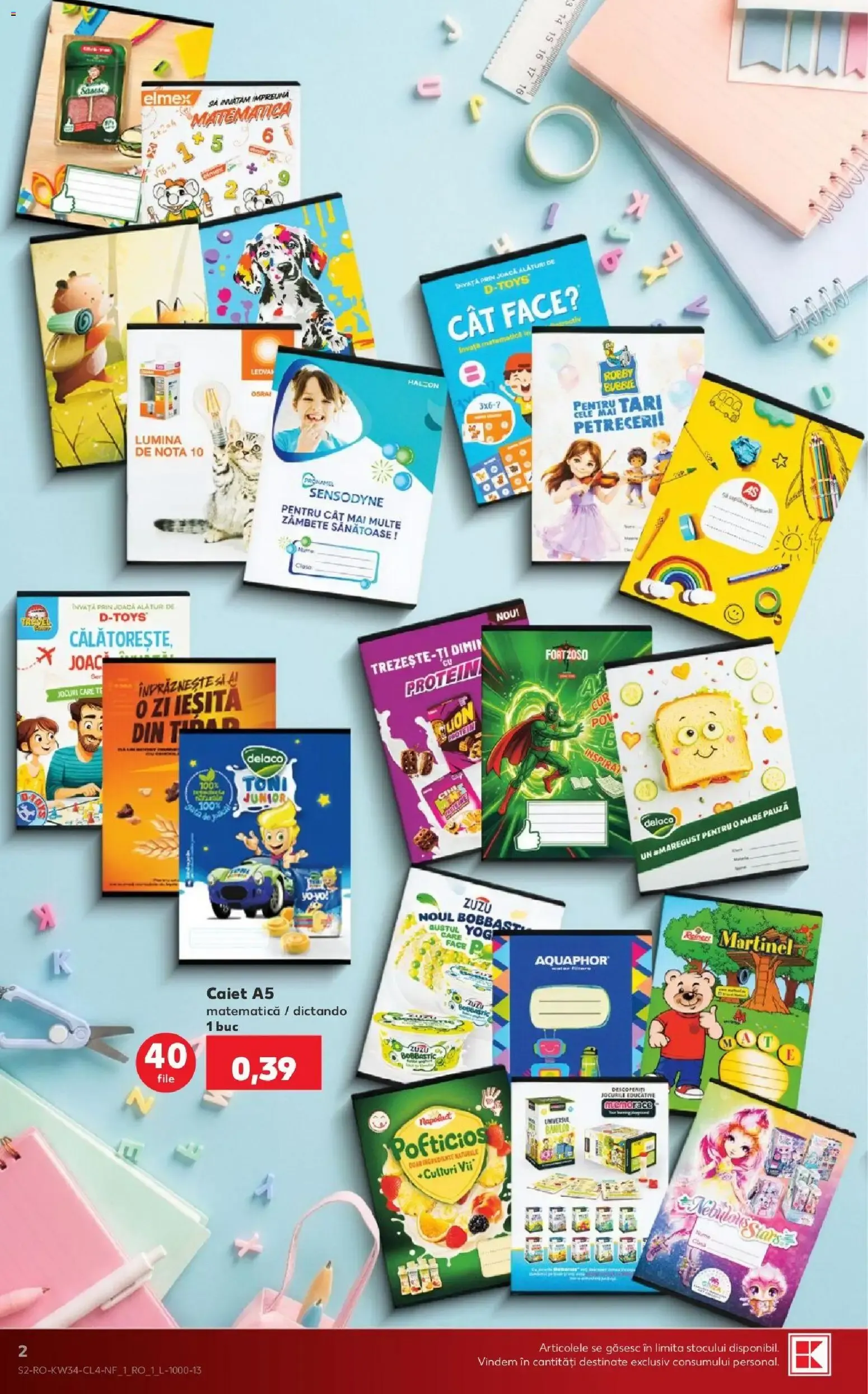 Catalog Kaufland Ofertas Vuelta al Cole de la 19 august până la 25 august 2026 - Revista Pagina 2