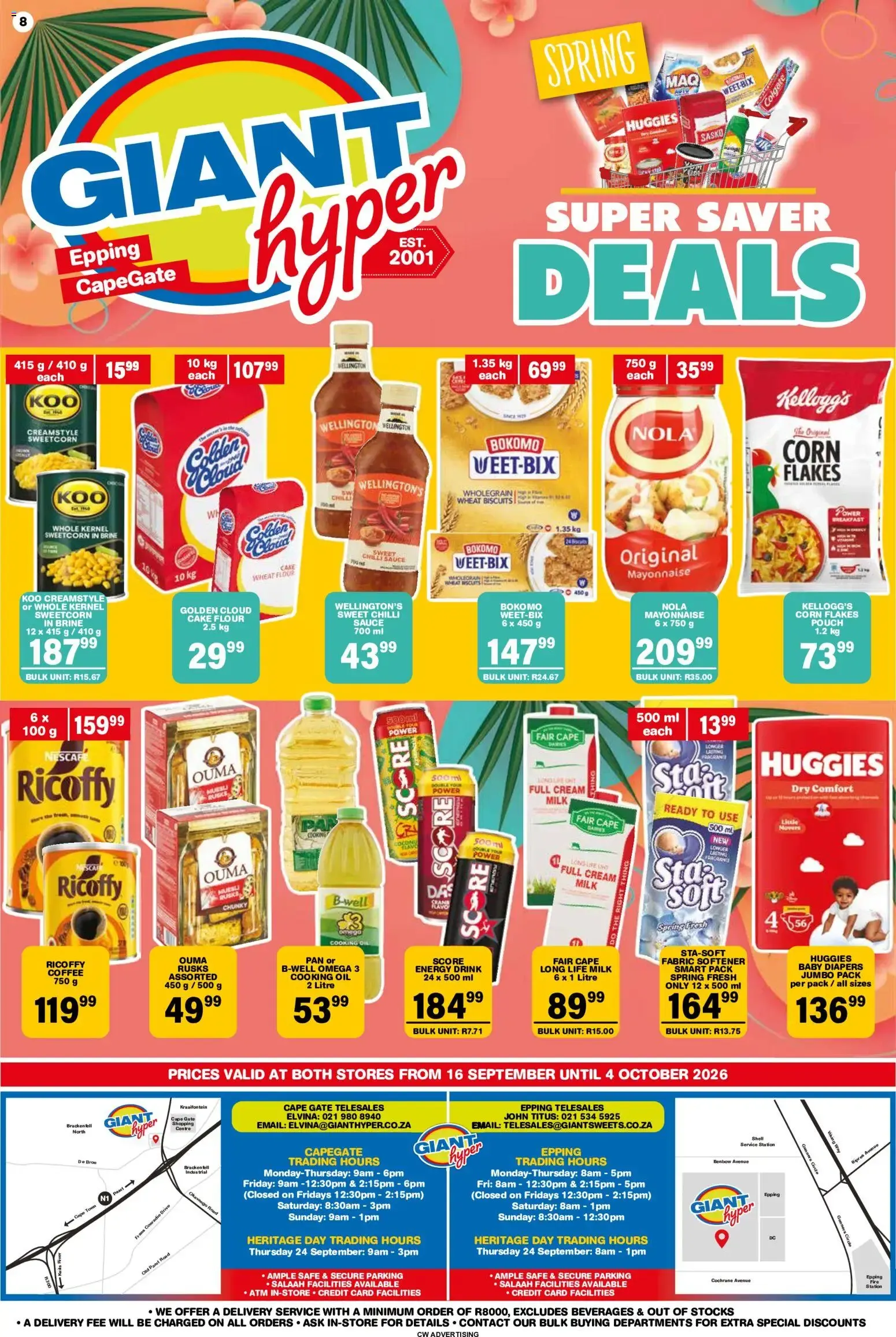 Giant Hyper Specials (16/09/2026 - 04/10/2026) Online from 16 September to 4 October 2026 - Catalogue Page 8