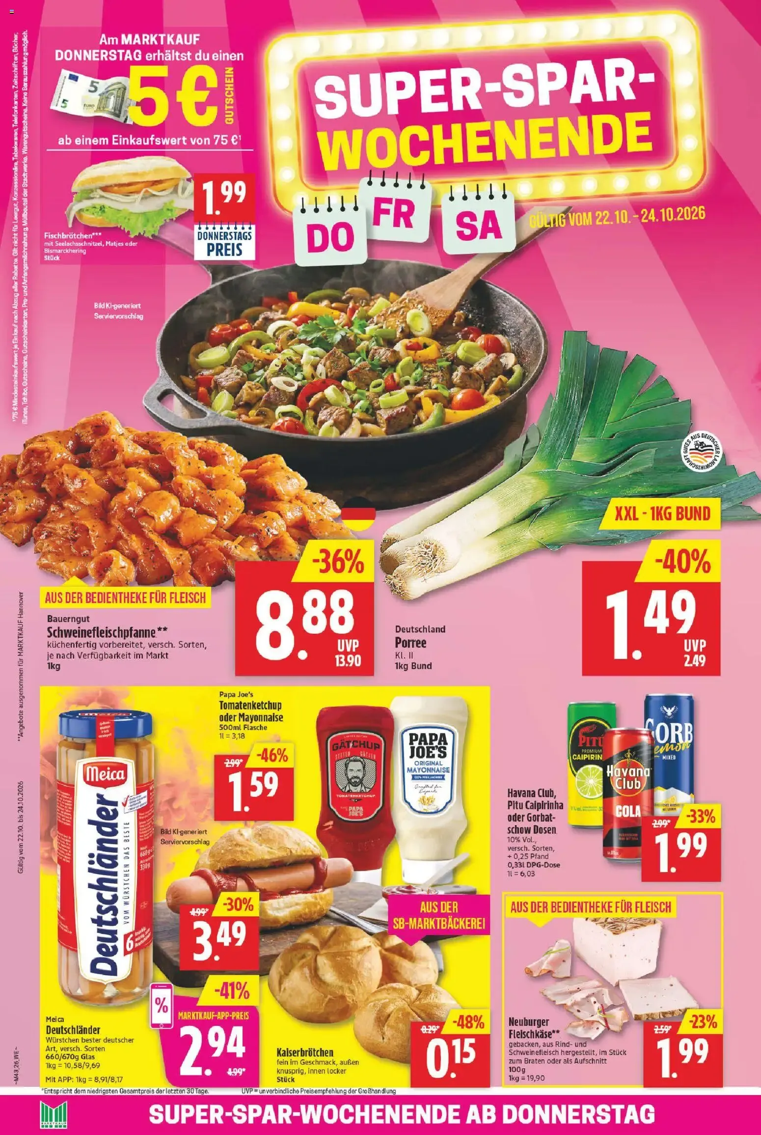 Marktkauf Prospekt (ab 19.10.2026) » Angebote online von 19. Oktober bis 24. Oktober 2026 - Prospekt seite 32
