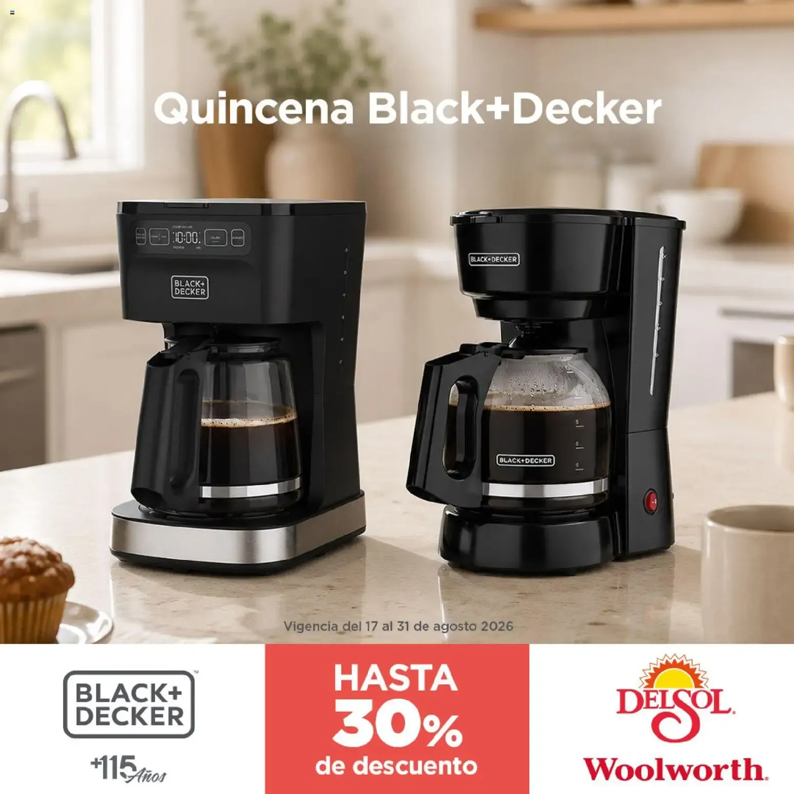 Del Sol y Woolworth katalog Quincena Black+Decker (17/08/2026 - 31/08/2026) - catálogo en línea