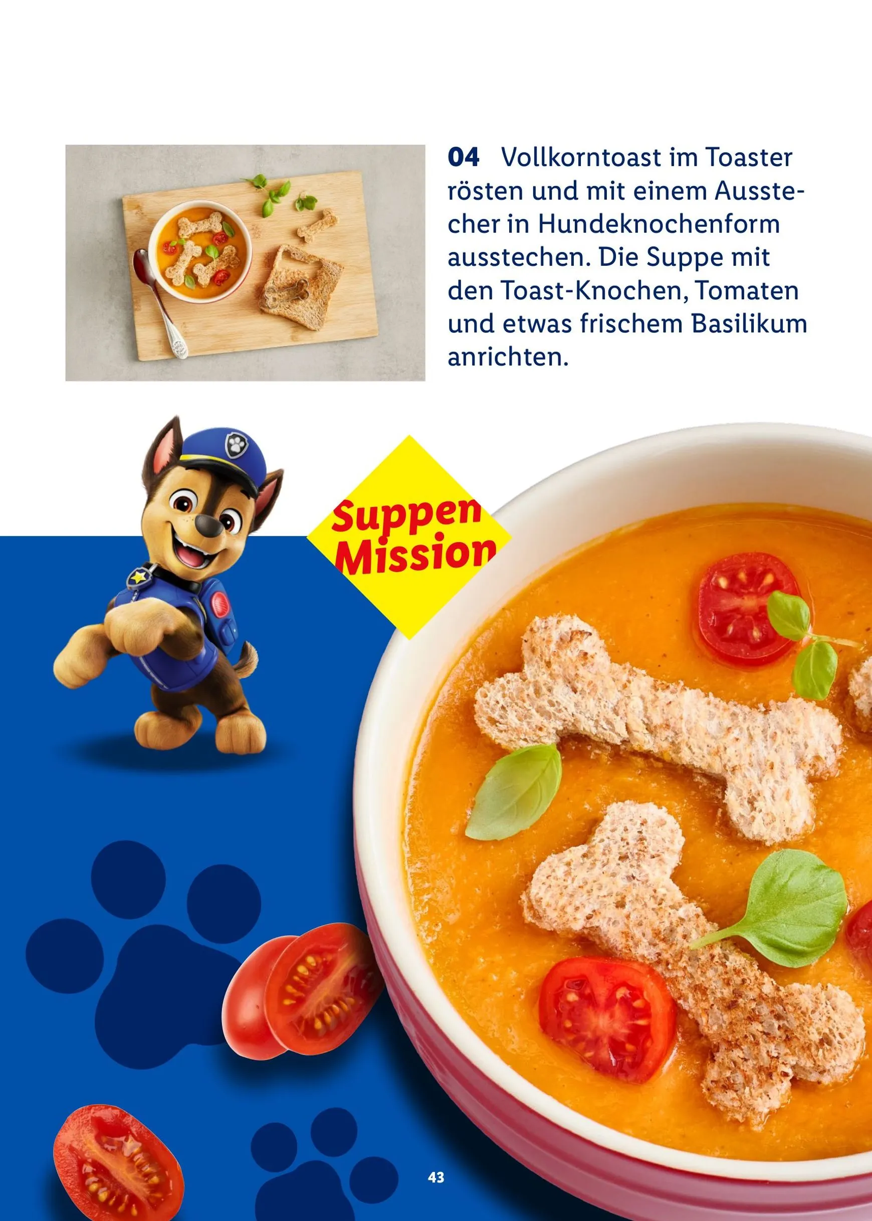 PAW Patrol Rezeptheft von 20. Juli bis 23. August 2026 - Prospekt seite 43