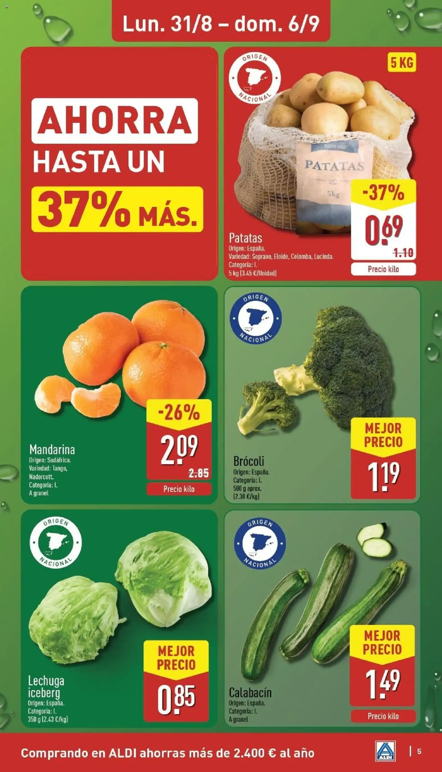 Catálogo de Aldi folleto Península del 31/08/2026 | Catálogo 31 de agosto al 6 de septiembre 2026 - Página 4