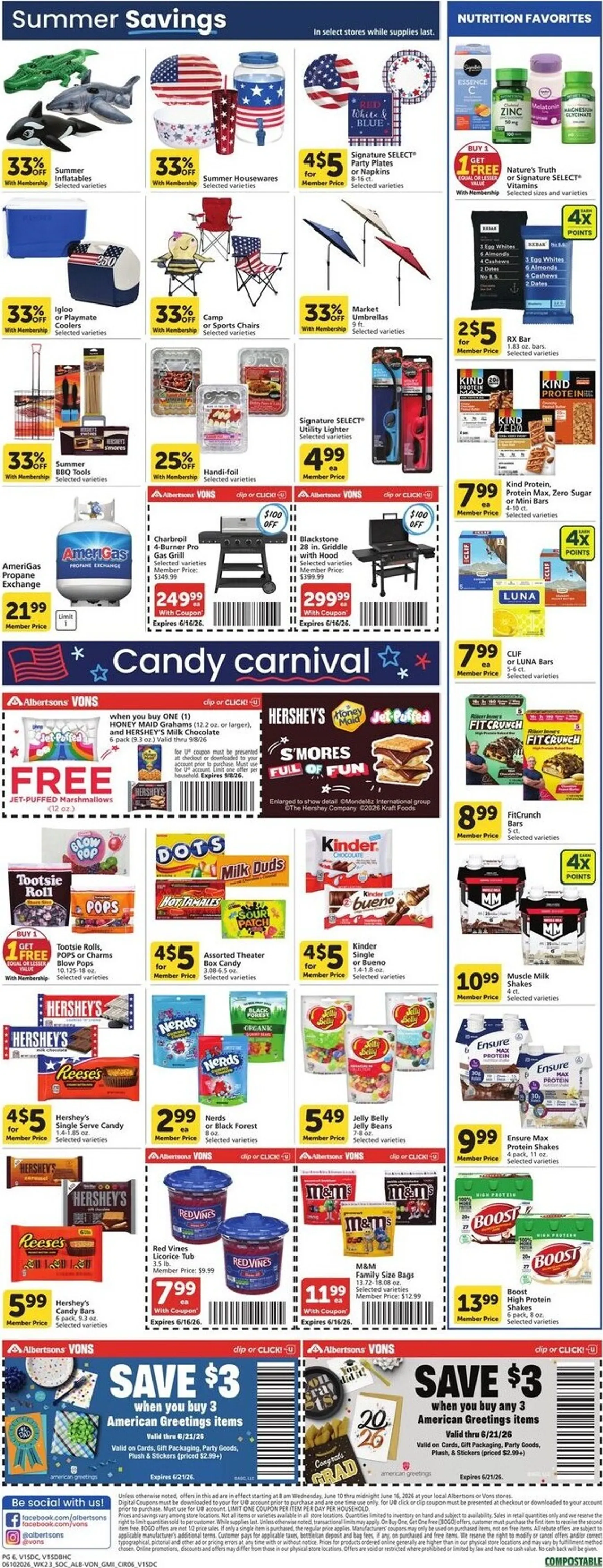 Weekly ad Future Vons flyer valid from Wednesday 06/10/2026 to Tuesday 06/16/2026 from June 10 to June 16 2026 - Page 6