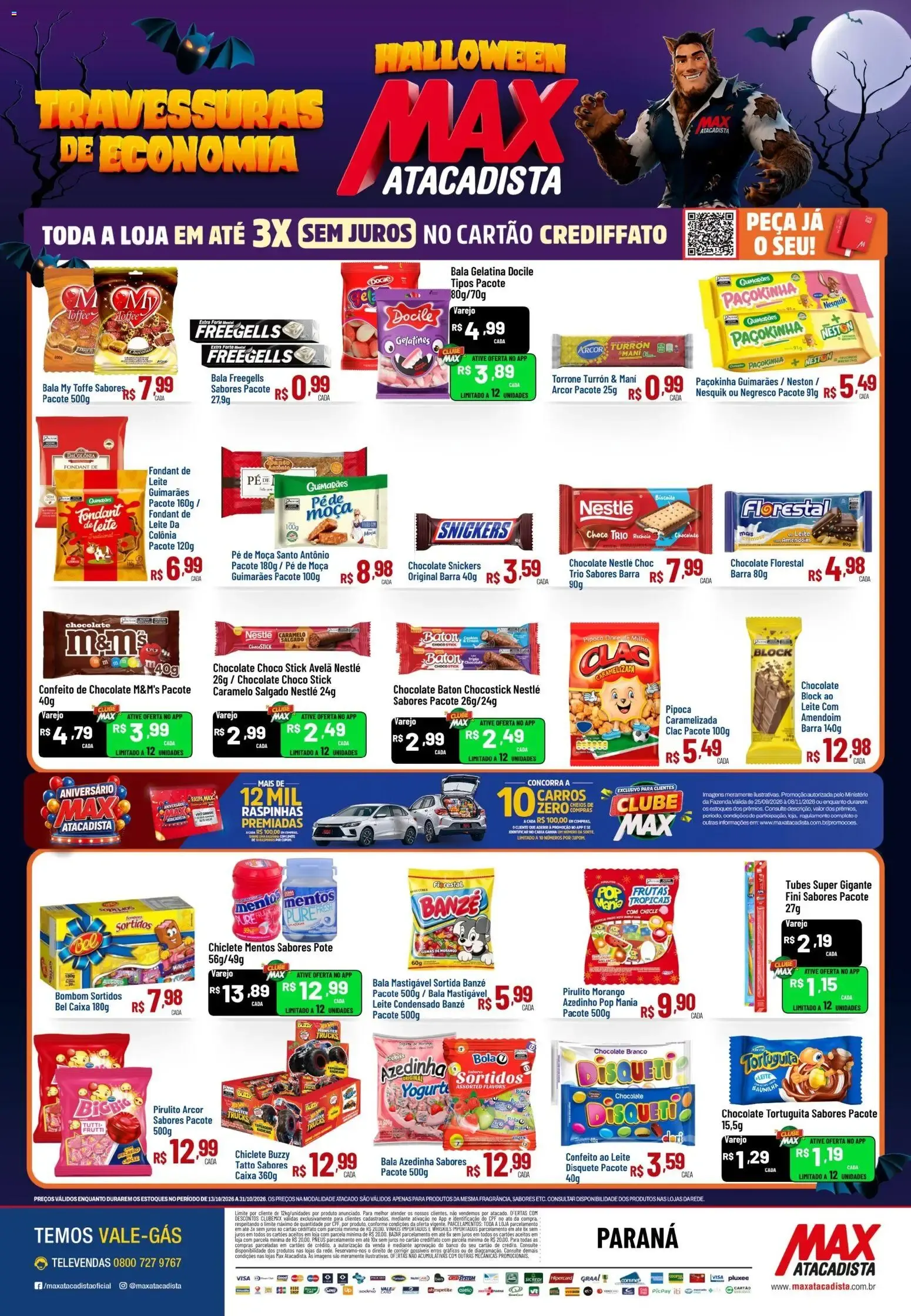 Encarte de Max Atacadista ofertas Halloween de 13/10/2026 | Promoções Online 13 de outubro até 31 de outubro 2026 - Pagina 2