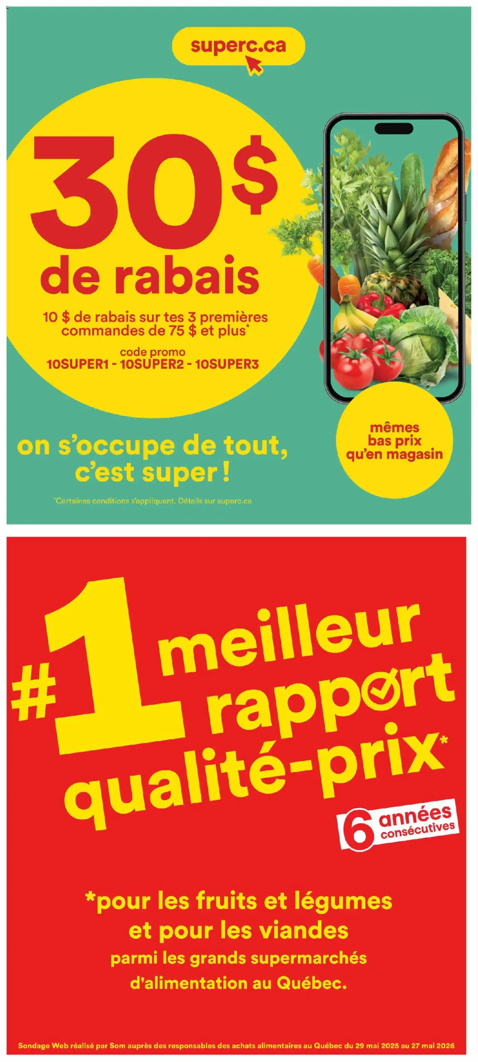 Super C weekly flyer / circulaire from Aug 20, 2026 > weekly specials & deals from August 20 to August 26 2026 - flyer page 10