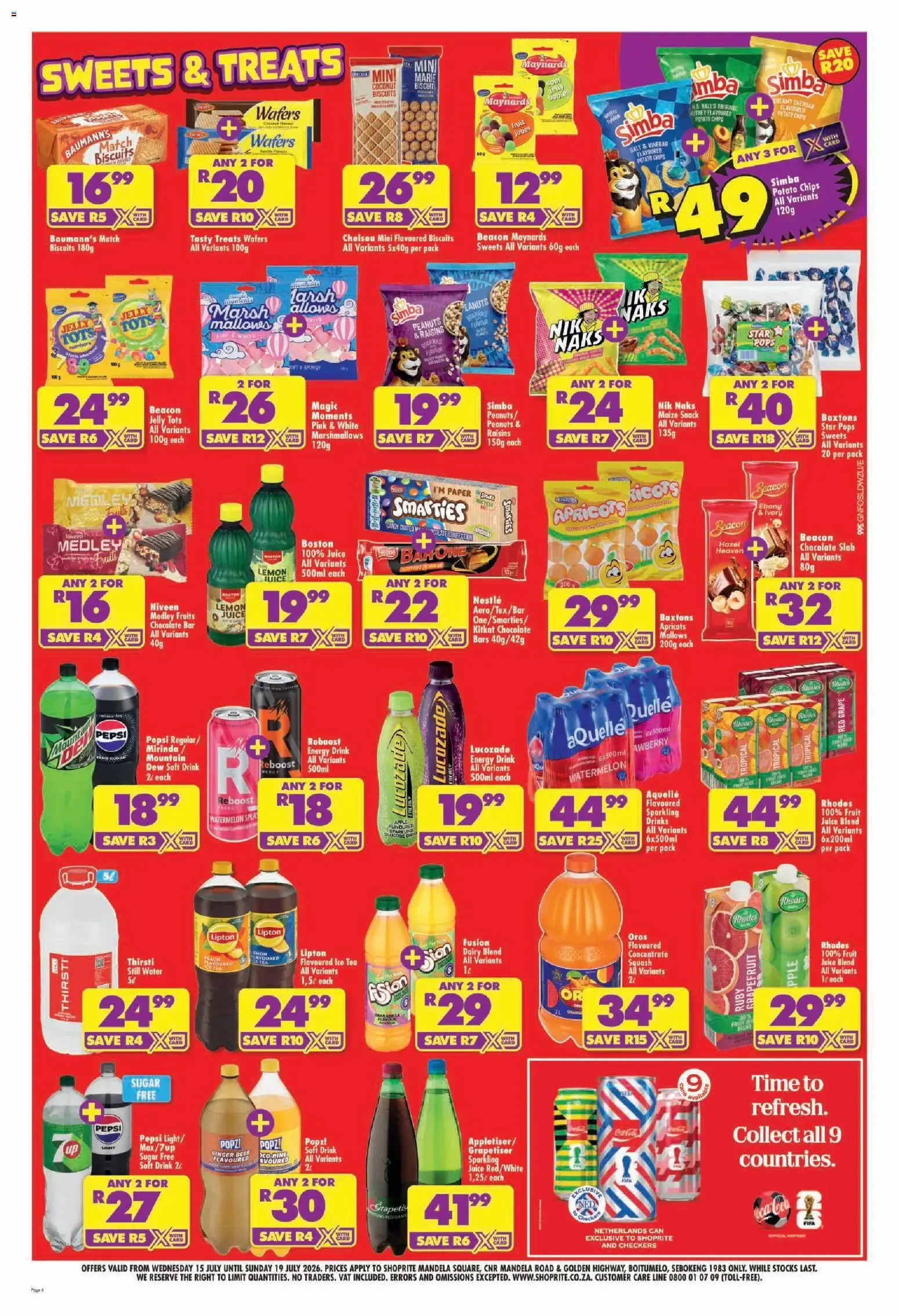 Shoprite Mandela Square - Low-Duuuma Deals! from 15 July to 19 July 2026 - Catalogue Page 6