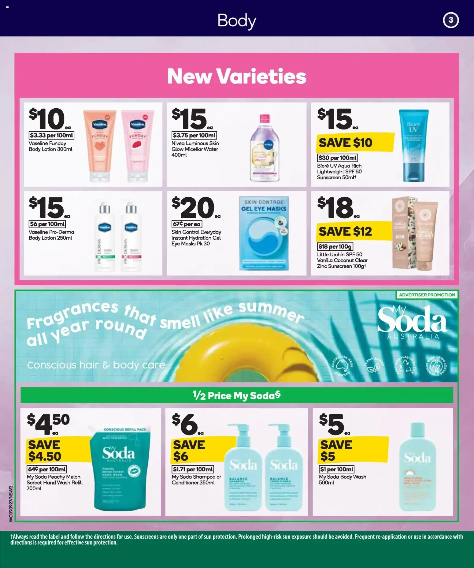 Woolworths Winter Health & Beauty: 1/2 Price Dove - Catalogue valid from 9 September to 15 September 2026 - page 4
