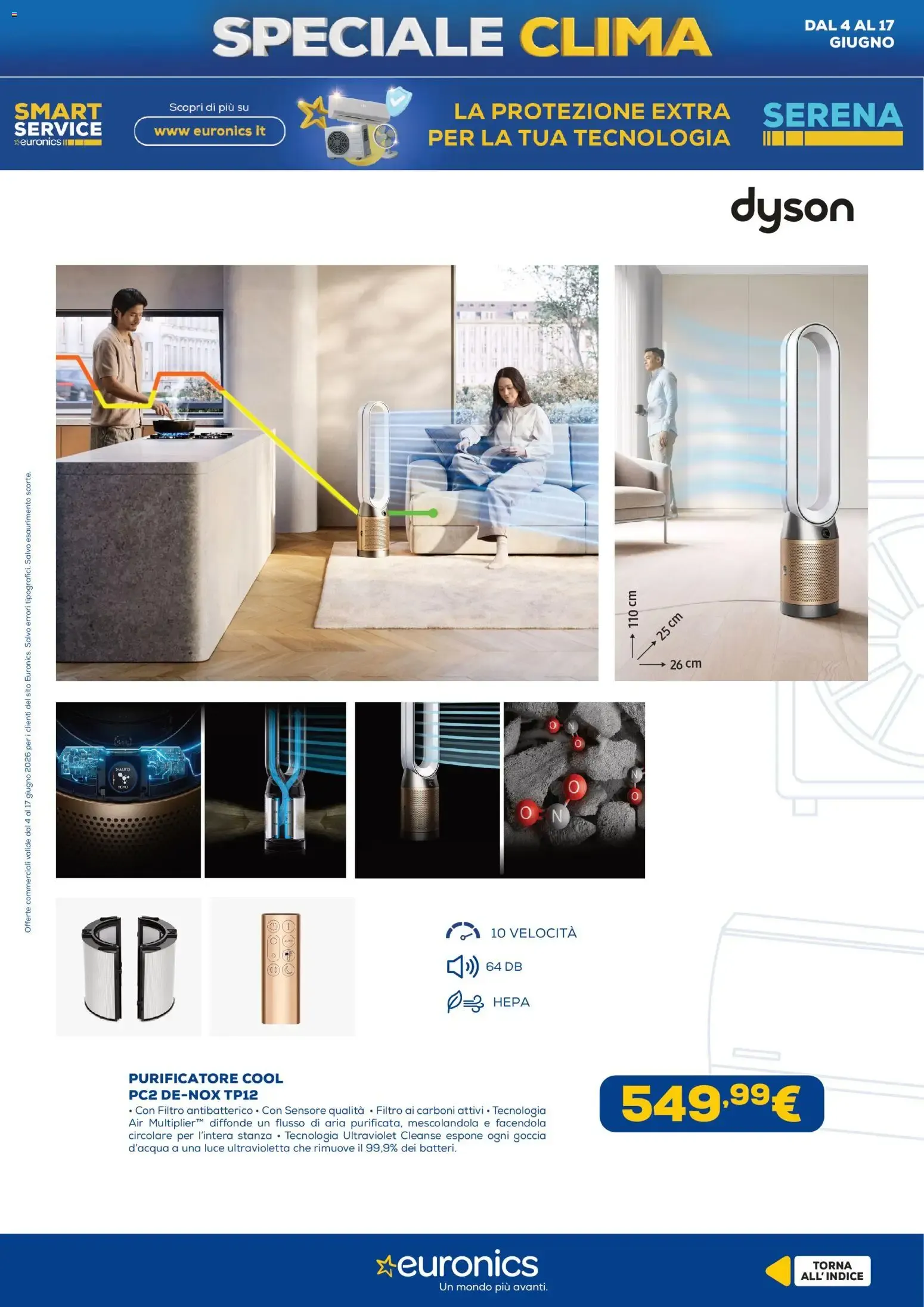 Speciale Clima Euronics: rinfresca casa con efficienza e stile da 4 giugno a 17 giugno di 2026 - Pagina del volantino 20