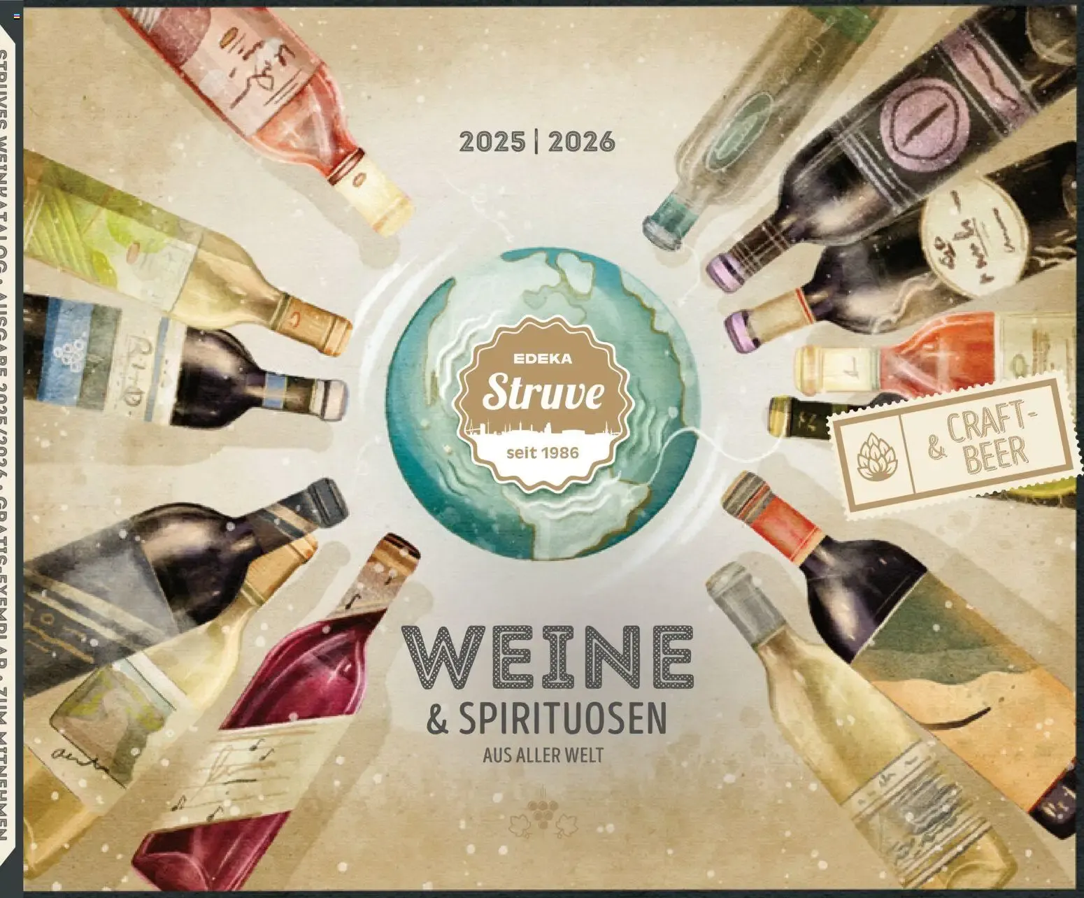 Edeka Struve Wein– und Spirituosen (ab 14.11.2025) zum Blättern von 14. November bis 30. Juni 2026 - Prospekt seite 1