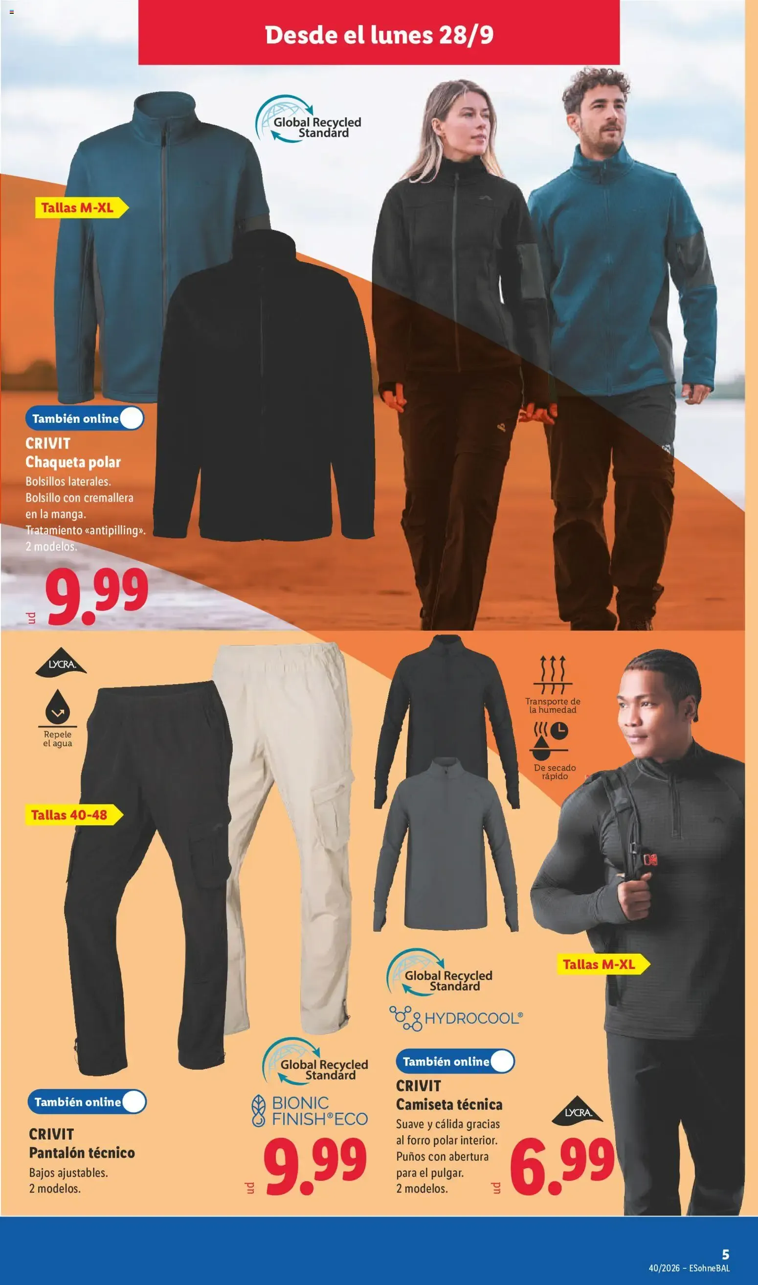 Catálogo de Lidl folleto de bazar del 28/09/2026 | Ofertas 28 de septiembre al 4 de octubre 2026 - Página 9