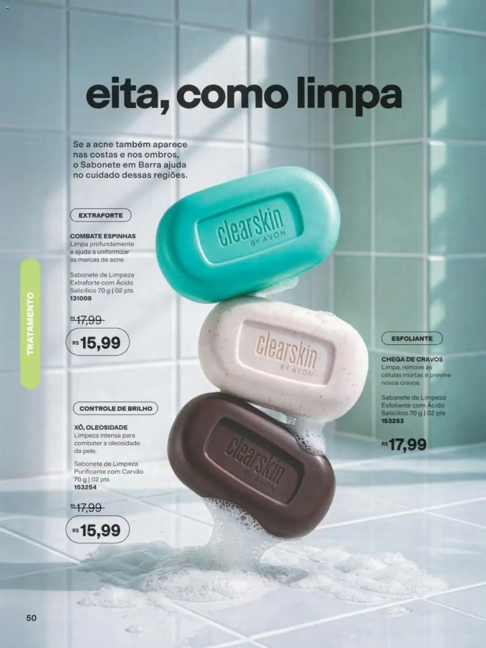 Encarte de Revista Avon folheto - Campanha 11 de 29/06/2026 | Promoção Online 29 de junho até 20 de julho 2026 - Pagina 50