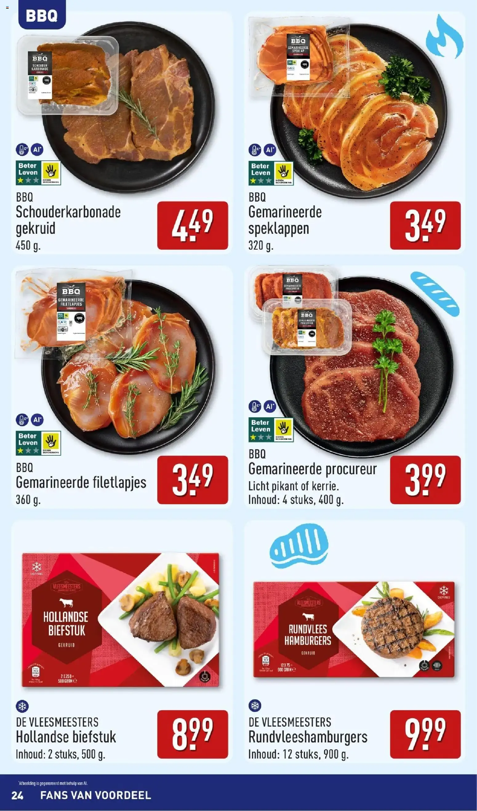 Aldi: ¡Qué Barato, Vamos a Celebrar! Boordevol Zomerse Inspiratie para BBQ van 3 augustus tot 9 augustus 2026 - Folder pagina 24