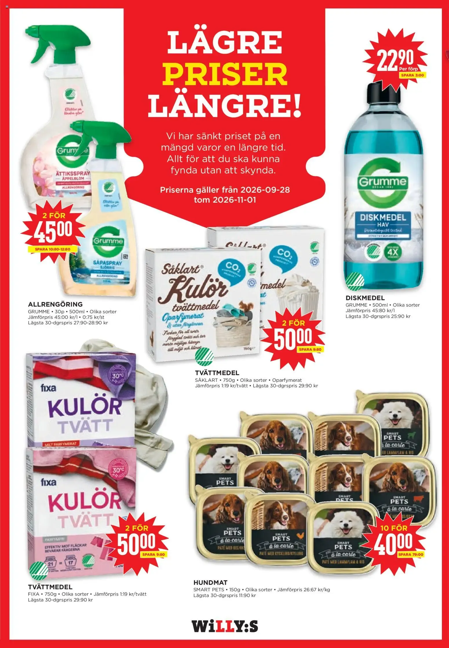 Willys erbjudanden från 19/10/2026 - 25/10/2026 > Reklamblad nuvarande rabatter från 19 oktober till 25 oktober 2026 - Reklamblad sidor 13
