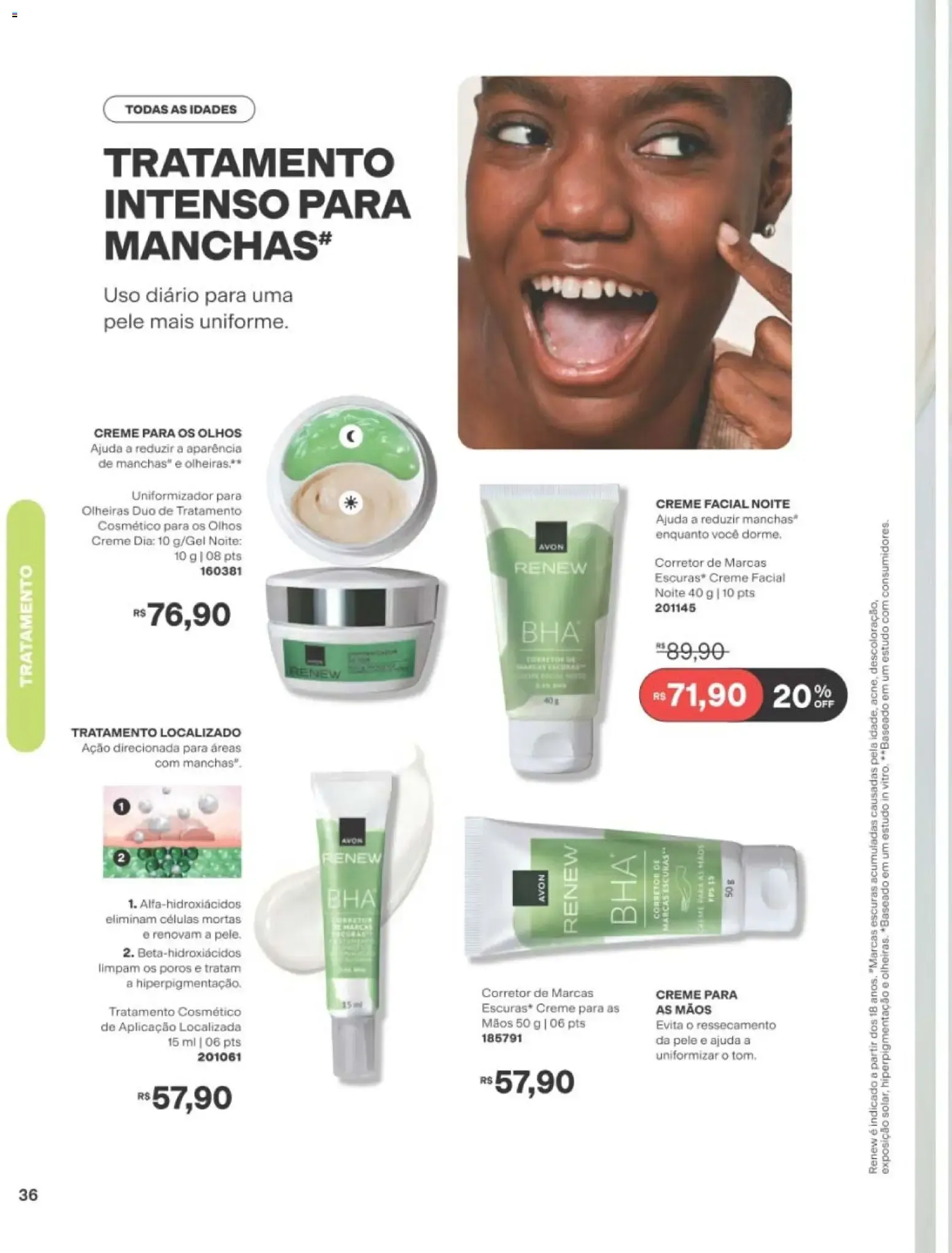 Encarte de Revista Avon folheto - Campanha 11 de 29/06/2026 | Promoção Online 29 de junho até 20 de julho 2026 - Pagina 36