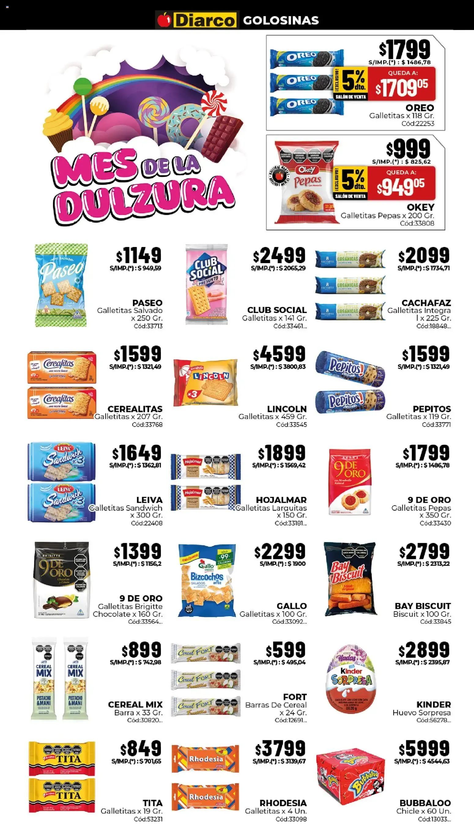 Ofertas de Diarco: ¡TODOS PUEDEN COMPRAR POR UNIDAD O CANTIDAD! 29 de junio al 3 de julio 2026 - Página 5 del catálogo