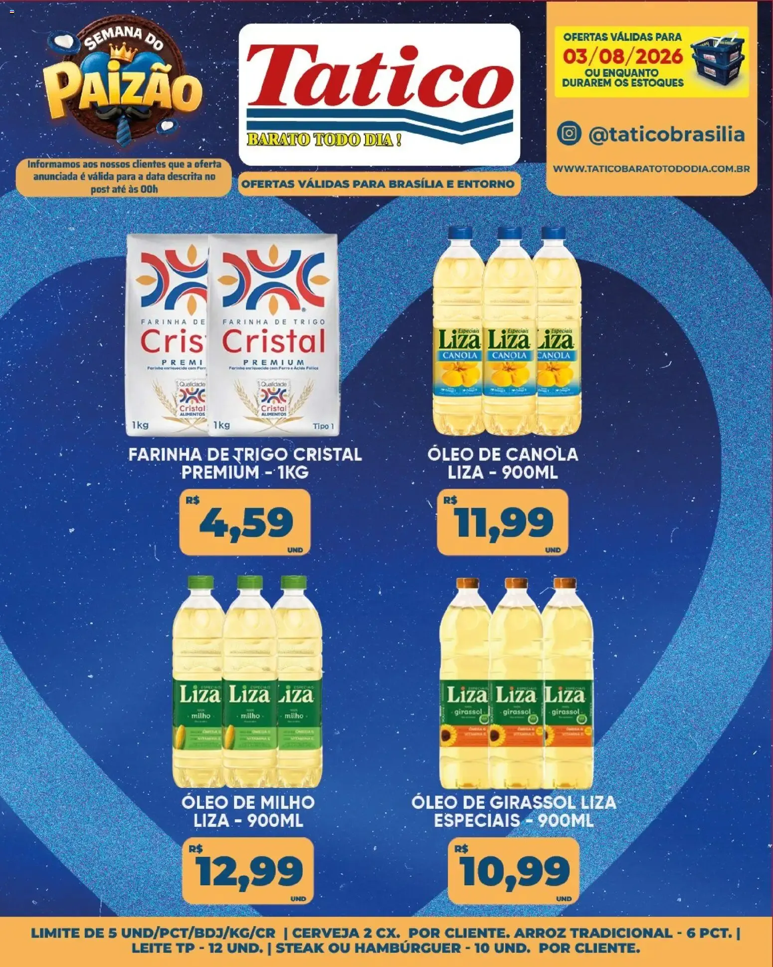 Encarte de Tatico ofertas do Dia de 03/08/2026 | Promoções Online 3 de agosto até 3 de agosto 2026 - Pagina 17
