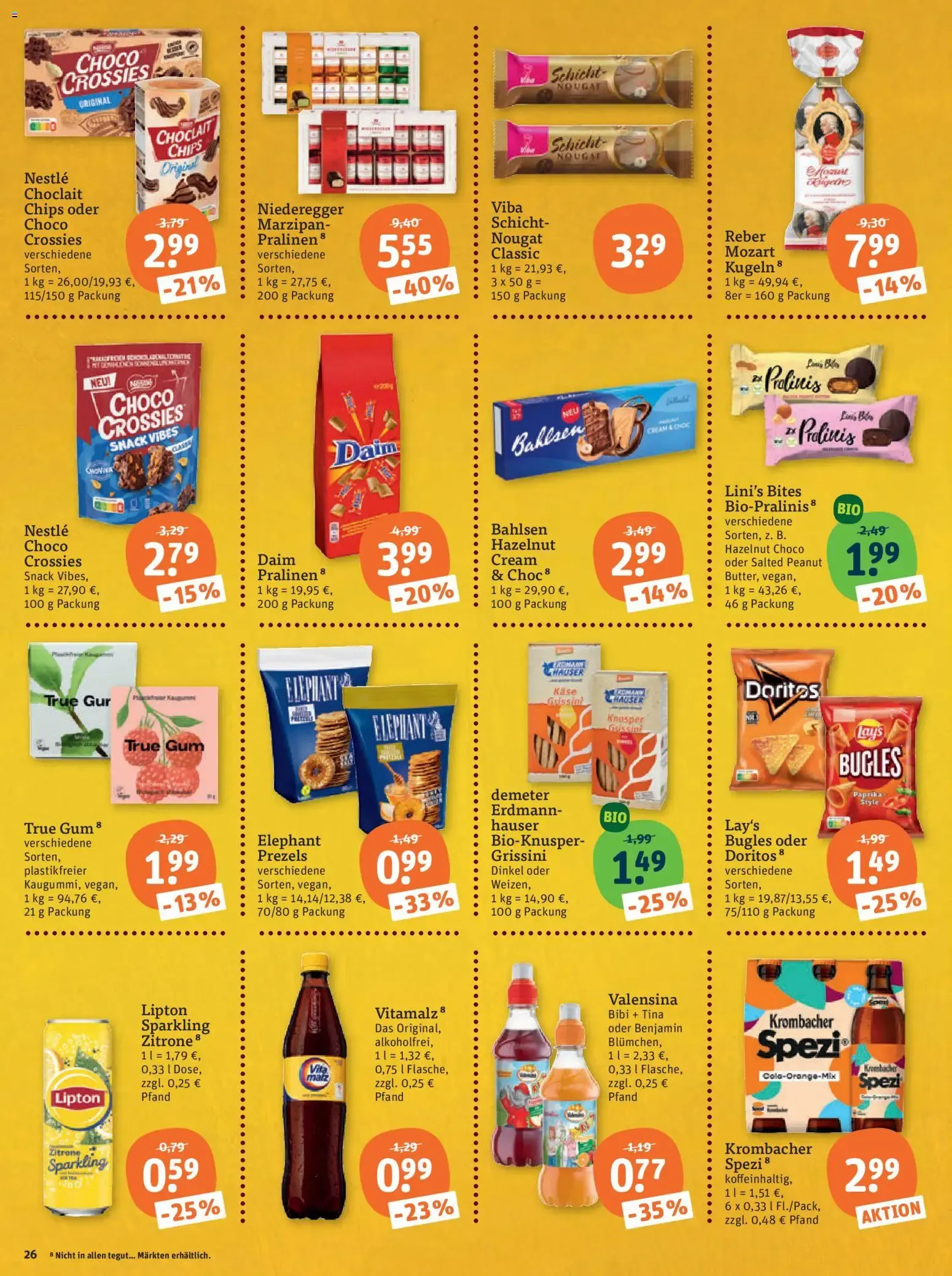 Tegut XXL-Wochen-Endspurt! von 30. Oktober bis 31. Oktober 2026 - Prospekt seite 28