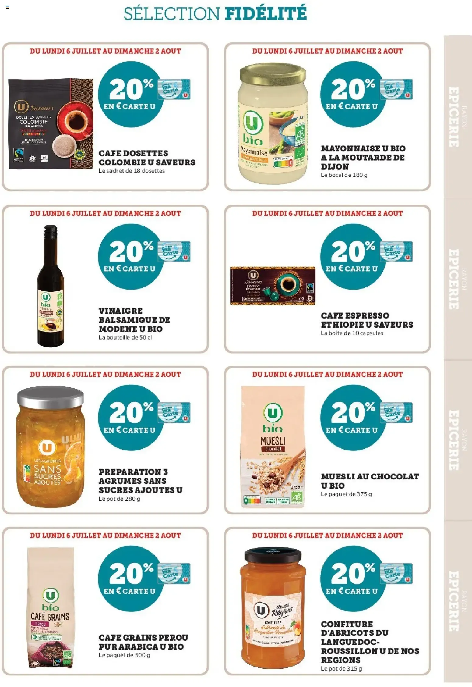 U Express - Ma sélection Carte U Juillet à partir du 06/07/2026 - promo en ligne du 6 juillet au 2 août 2026 - Catalogue page 6