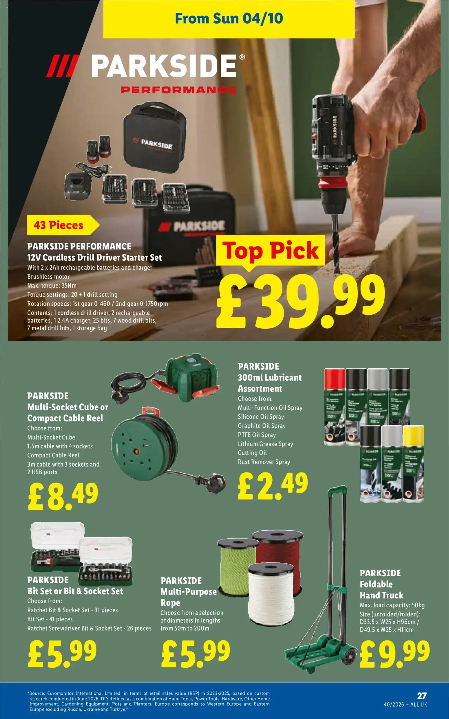Weekly offers Lidl Wales (01/10/2026 - 07/10/2026) - Offers Online from 1 October to 7 October 2026 - Catalogue Page 31