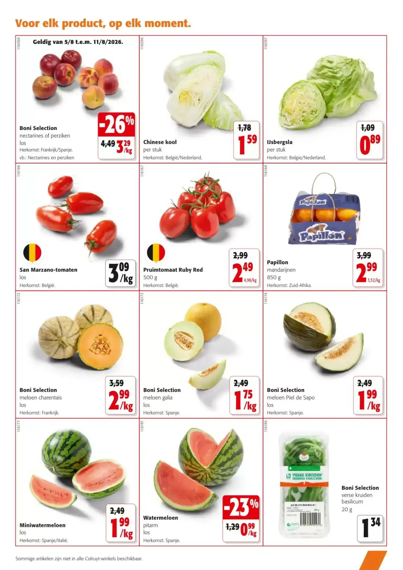 Colruyt - Alle acties van 29 juli tot 11 augustus 2026 - folder pagina 9