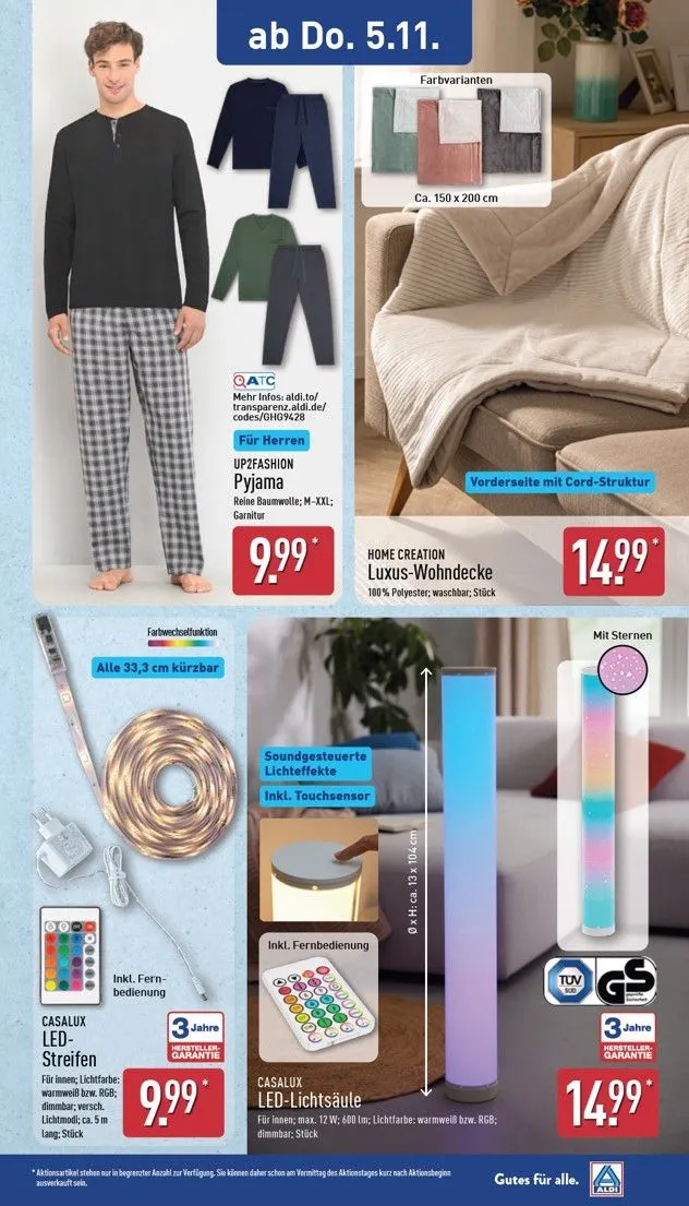 ALDI NORD - Ausblick Prospekt nächste Woche – von Montag 02.11.2026 bis Samstag 07.11.2026 von 2. November bis 7. November 2026 - Prospekt seite 10