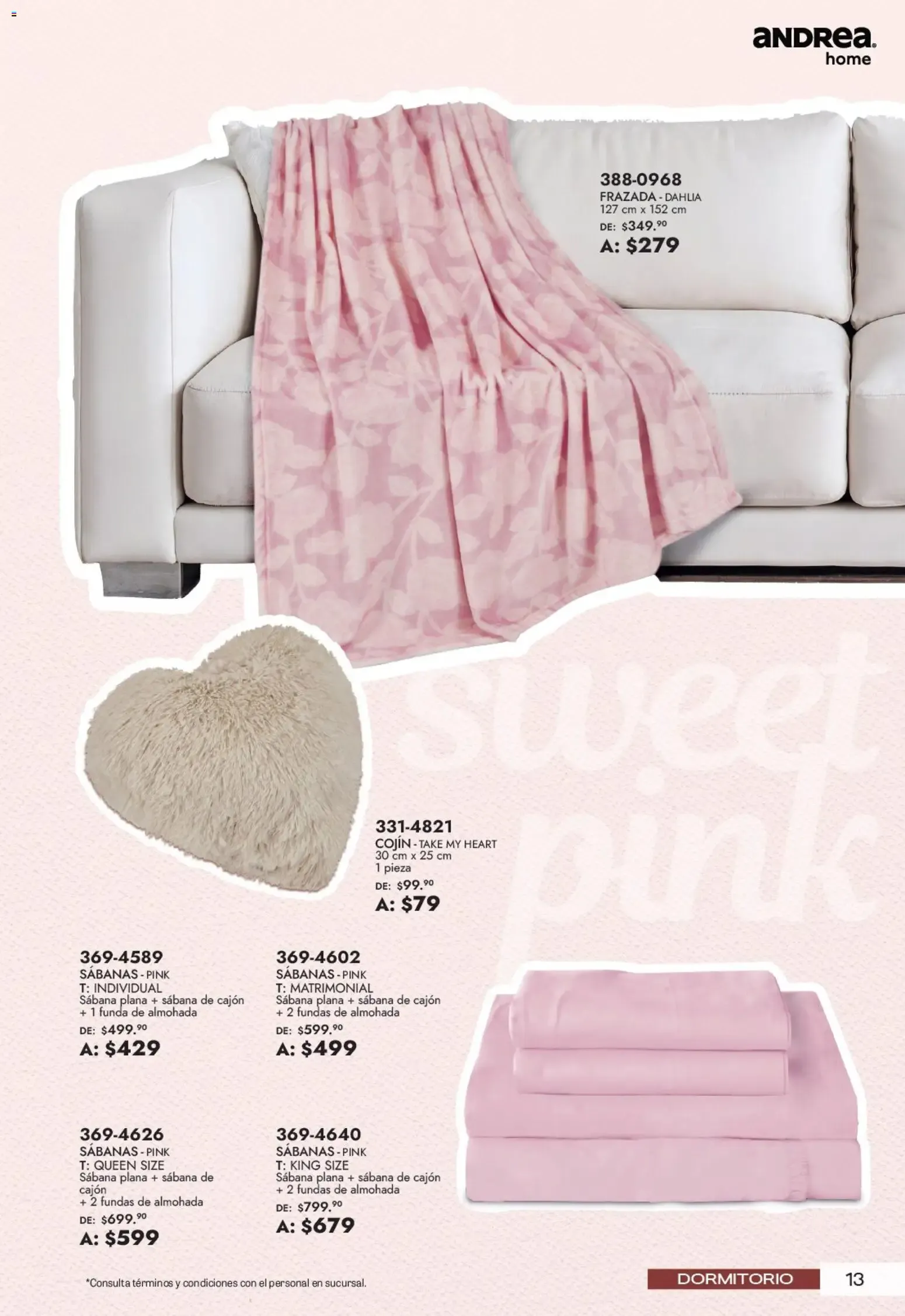 Catálogo de Andrea Home: Aniversario HOME 21 de junio al 22 de agosto 2026 - Pagina 13